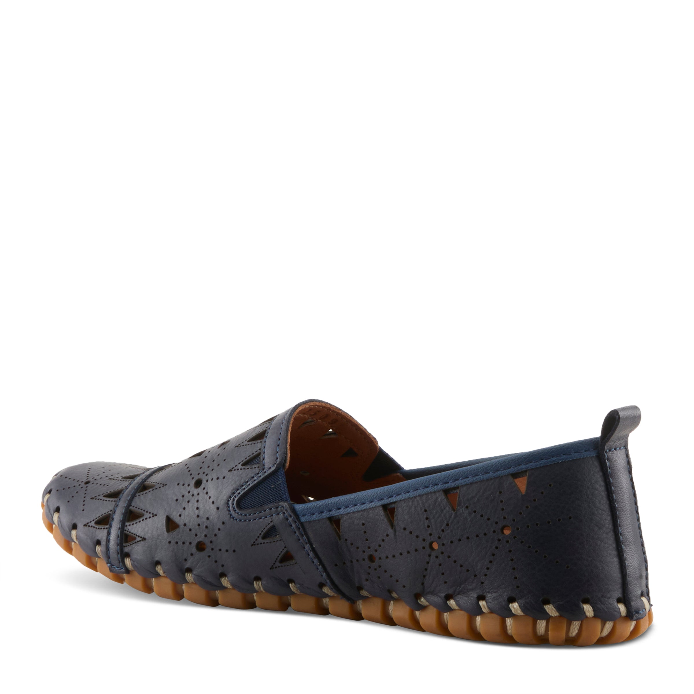 Spring Step SPRING STEP FUSARO LOAFER SHOE loafer in blue with comfortable everyday design