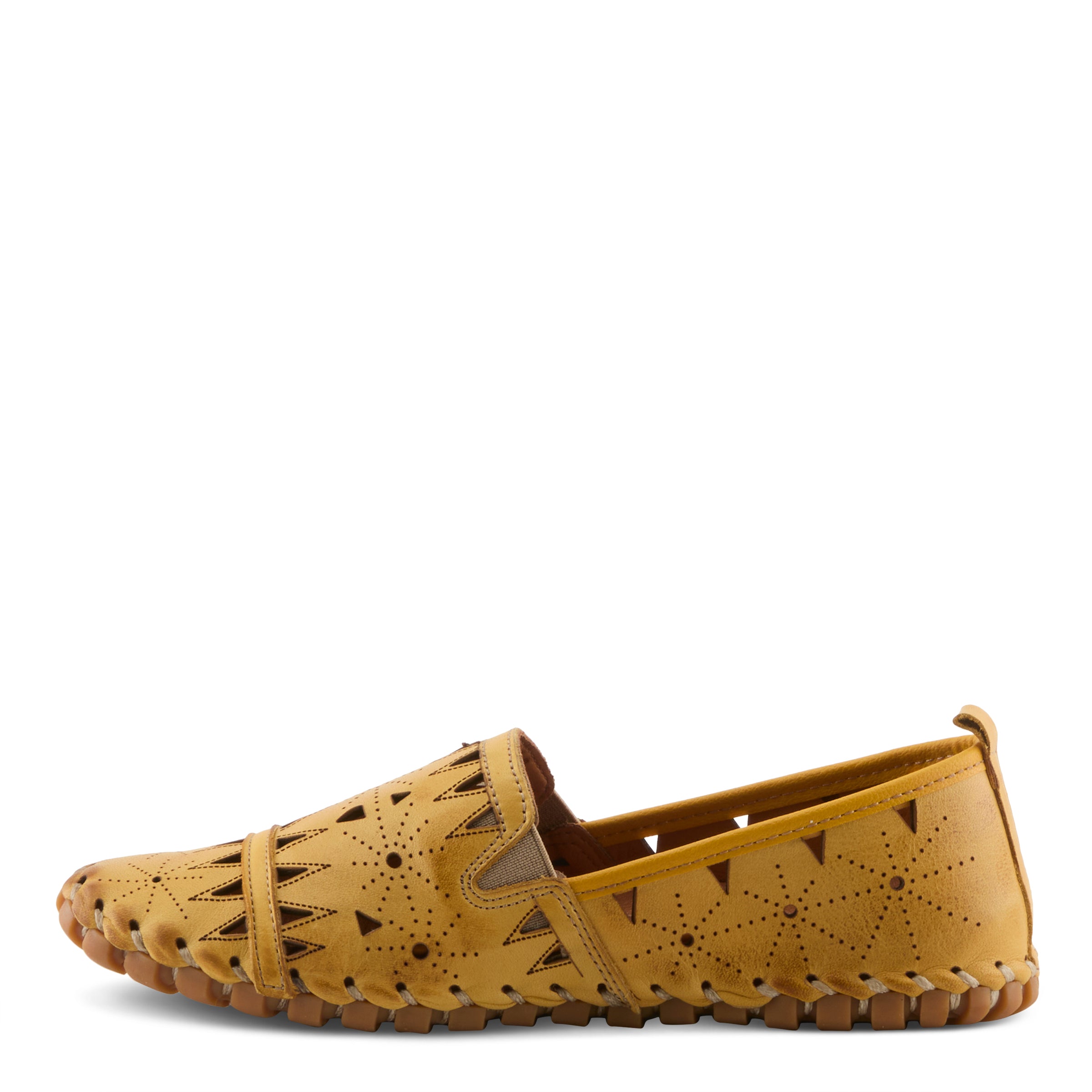 Spring Step SPRING STEP FUSARO LOAFER SHOE loafer in green with comfortable everyday design