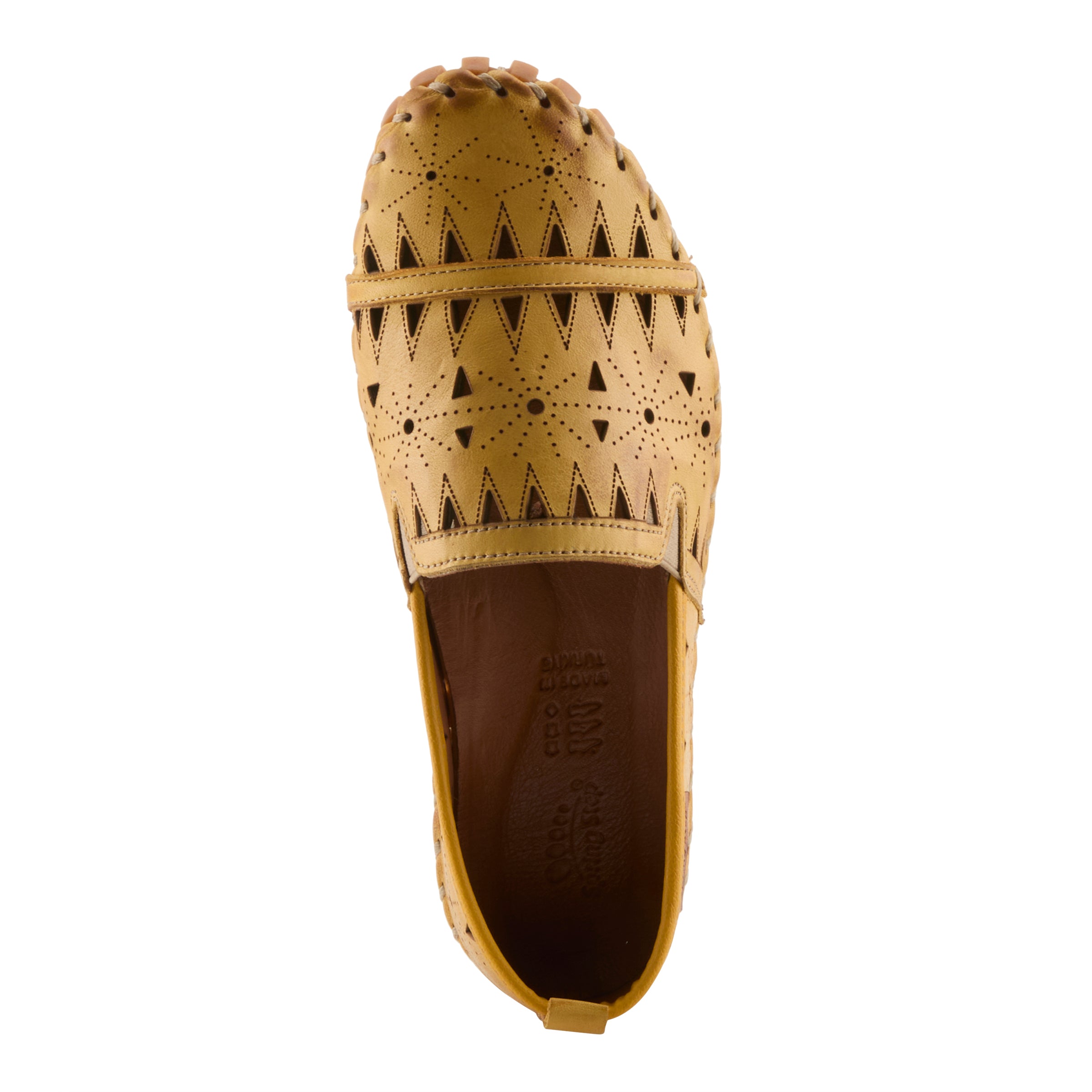 Spring Step SPRING STEP FUSARO LOAFER SHOE loafer in green with comfortable everyday design