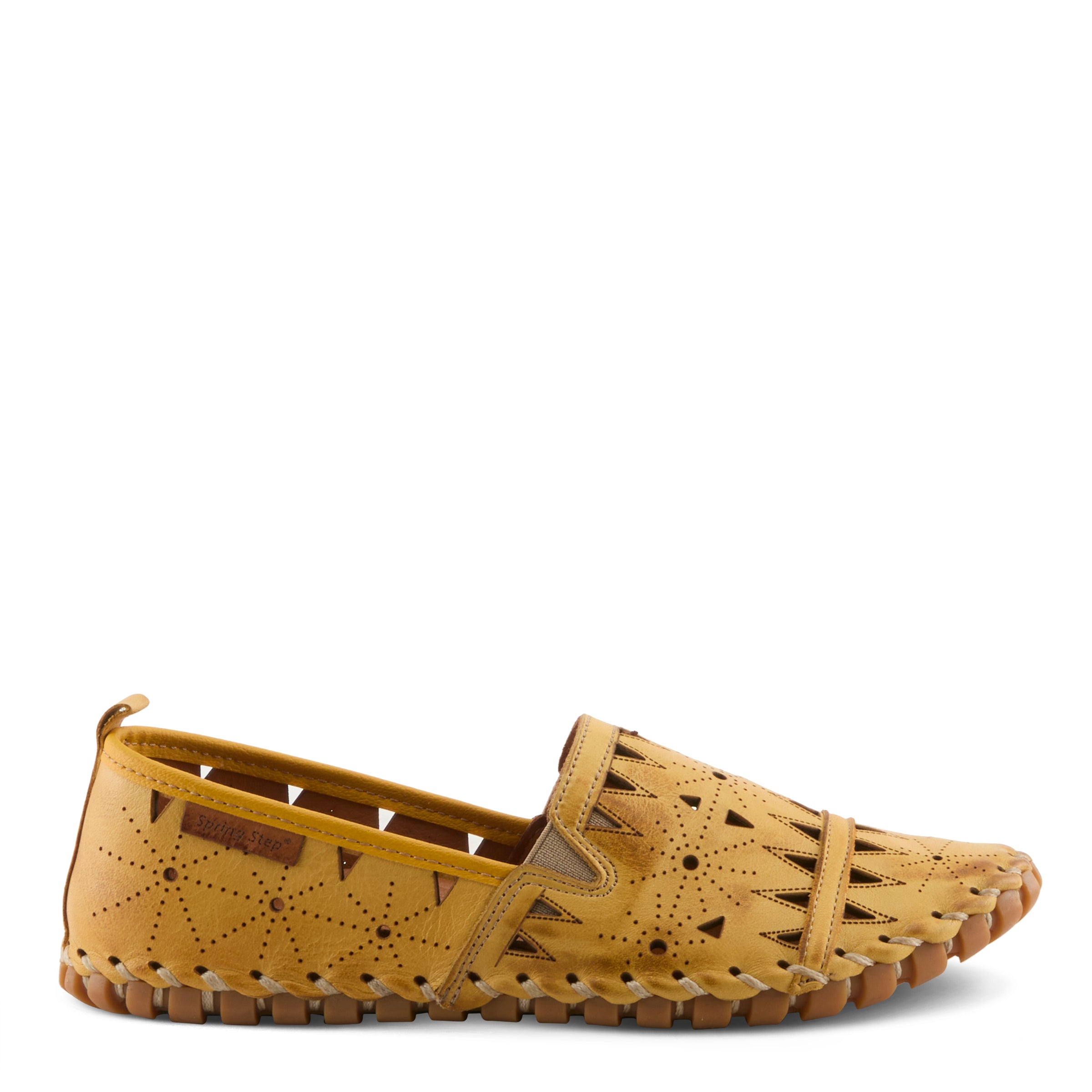 Spring Step SPRING STEP FUSARO LOAFER SHOE loafer in green with comfortable everyday design