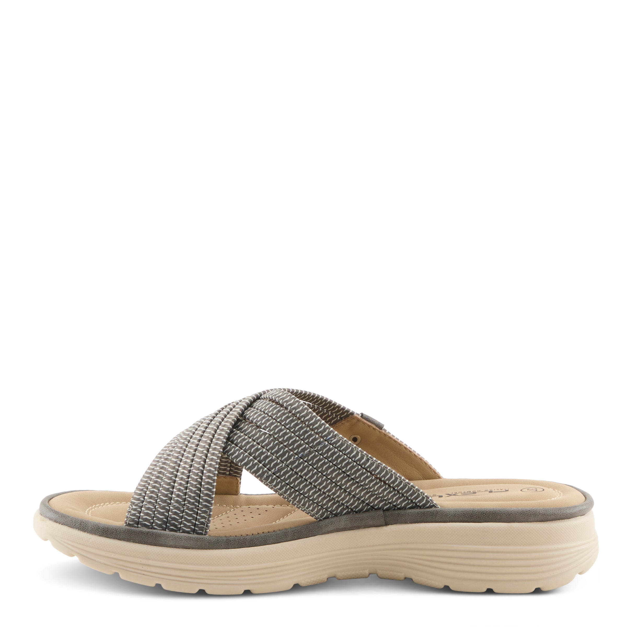 Flexus FLEXUS GASPIE SANDALS sandal in grey with flexible sole