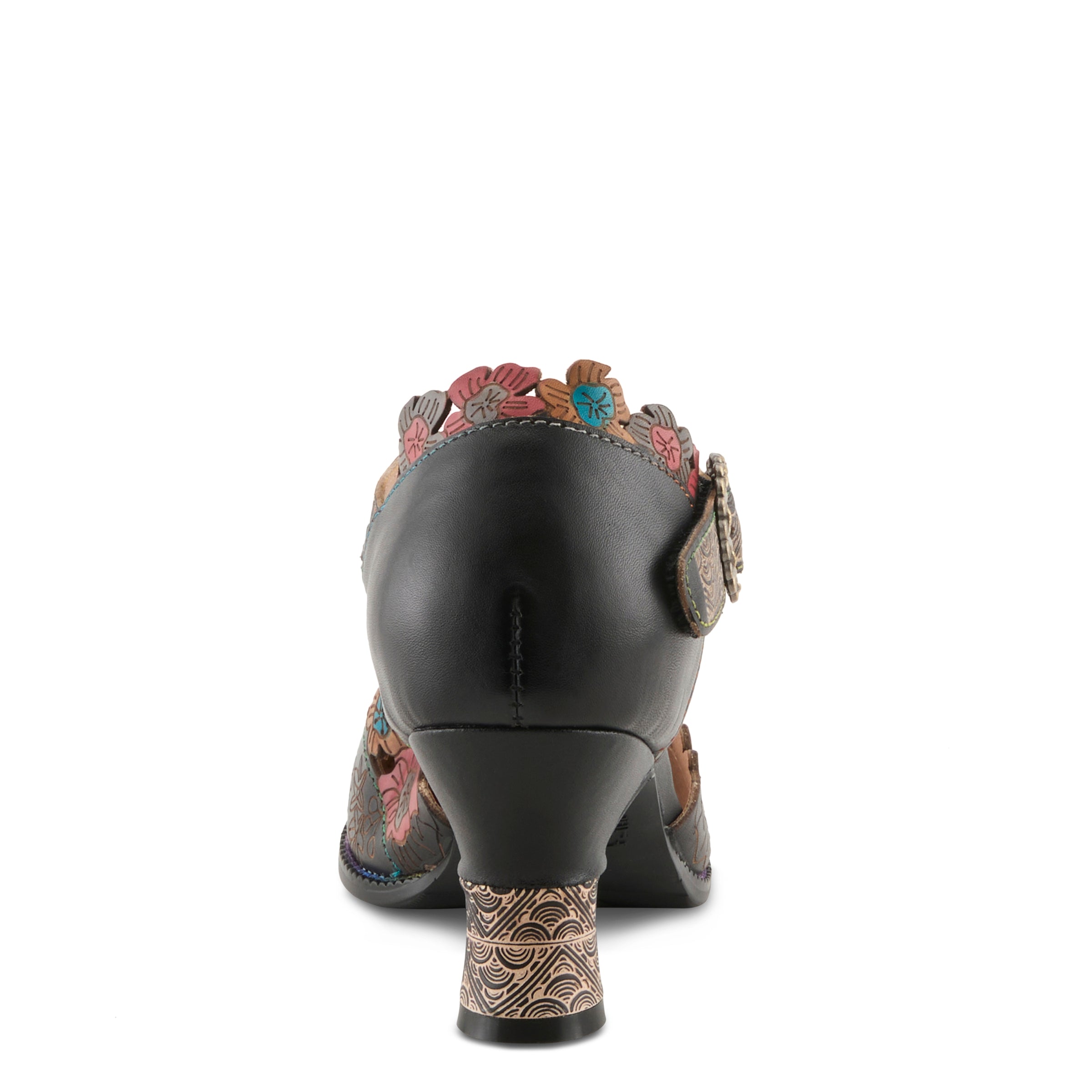 L'Artiste L'ARTISTE HAPPYDANCE SHOE shoe in beige multi with handcrafted leather design