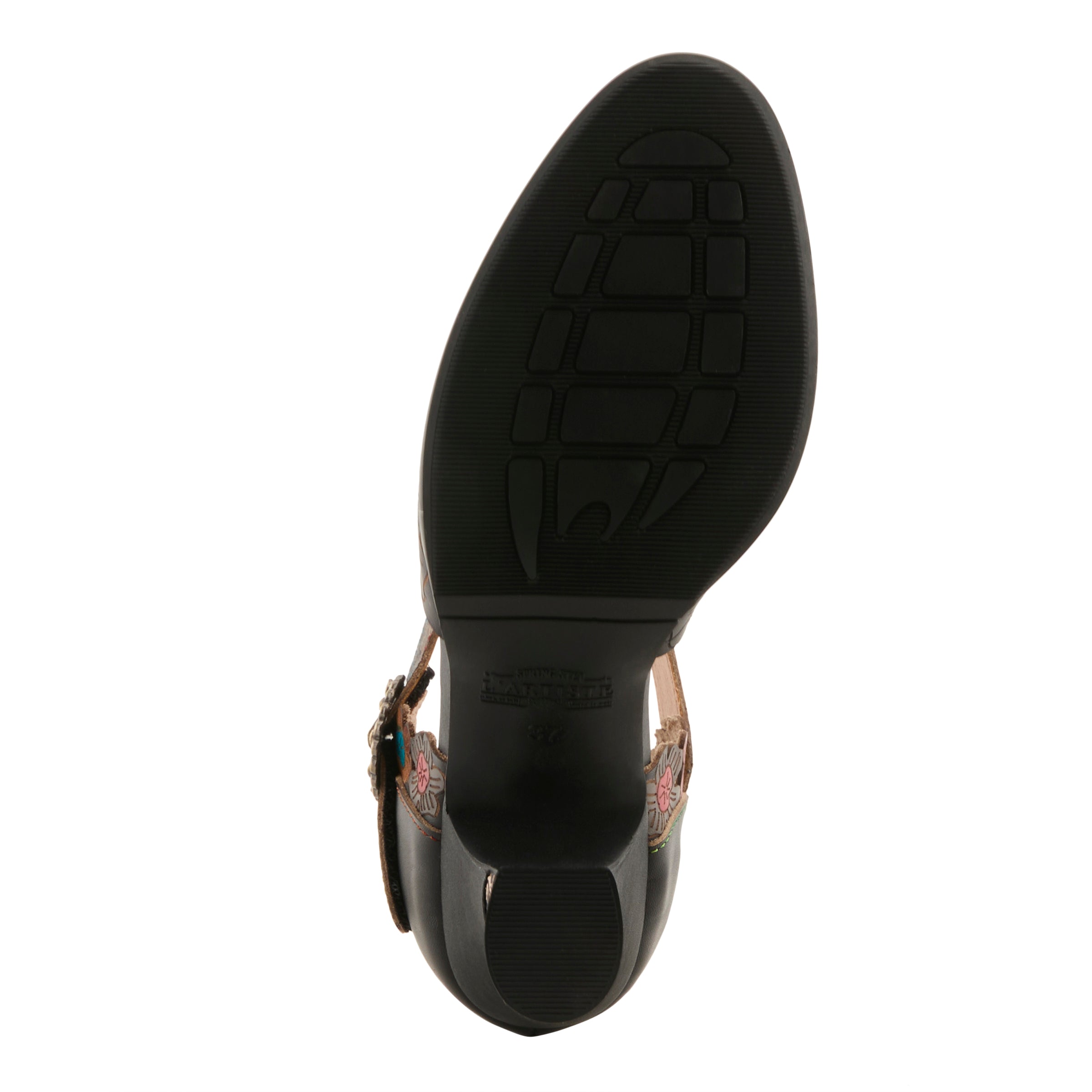 L'Artiste L'ARTISTE HAPPYDANCE SHOE shoe in beige multi with handcrafted leather design