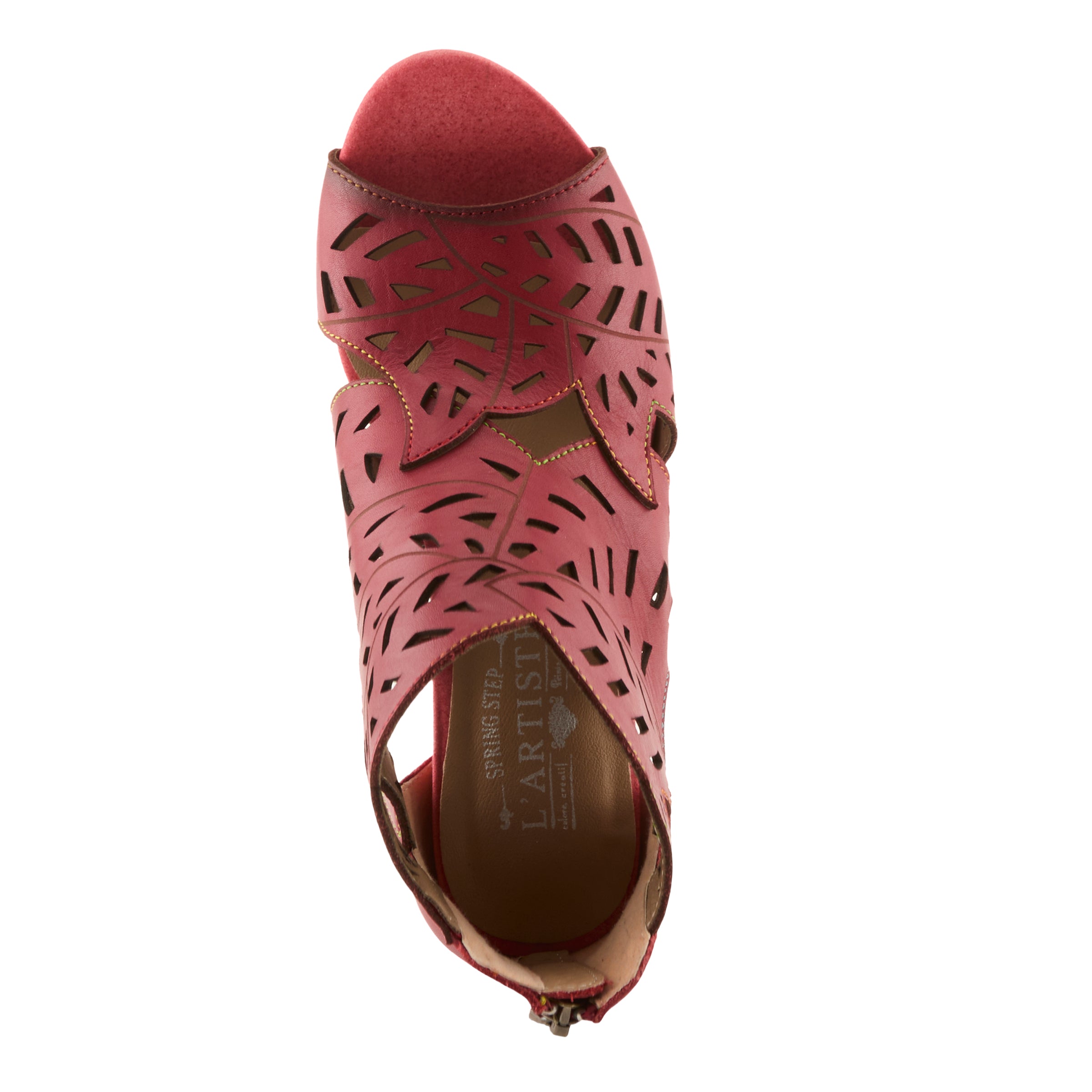 L'Artiste L'ARTISTE ICON SANDAL sandal in turquoise with handcrafted leather design