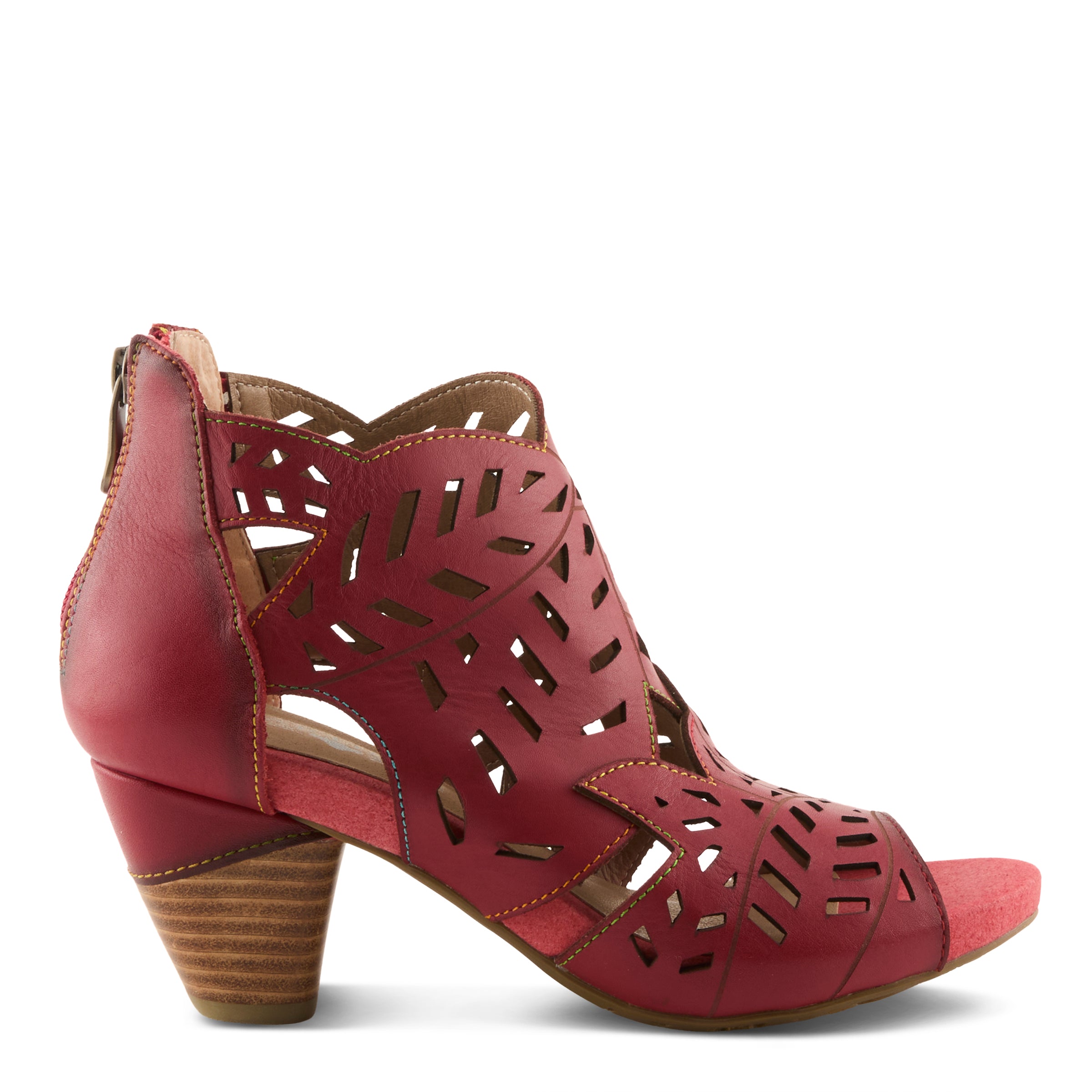 L'Artiste L'ARTISTE ICON SANDAL sandal in turquoise with handcrafted leather design