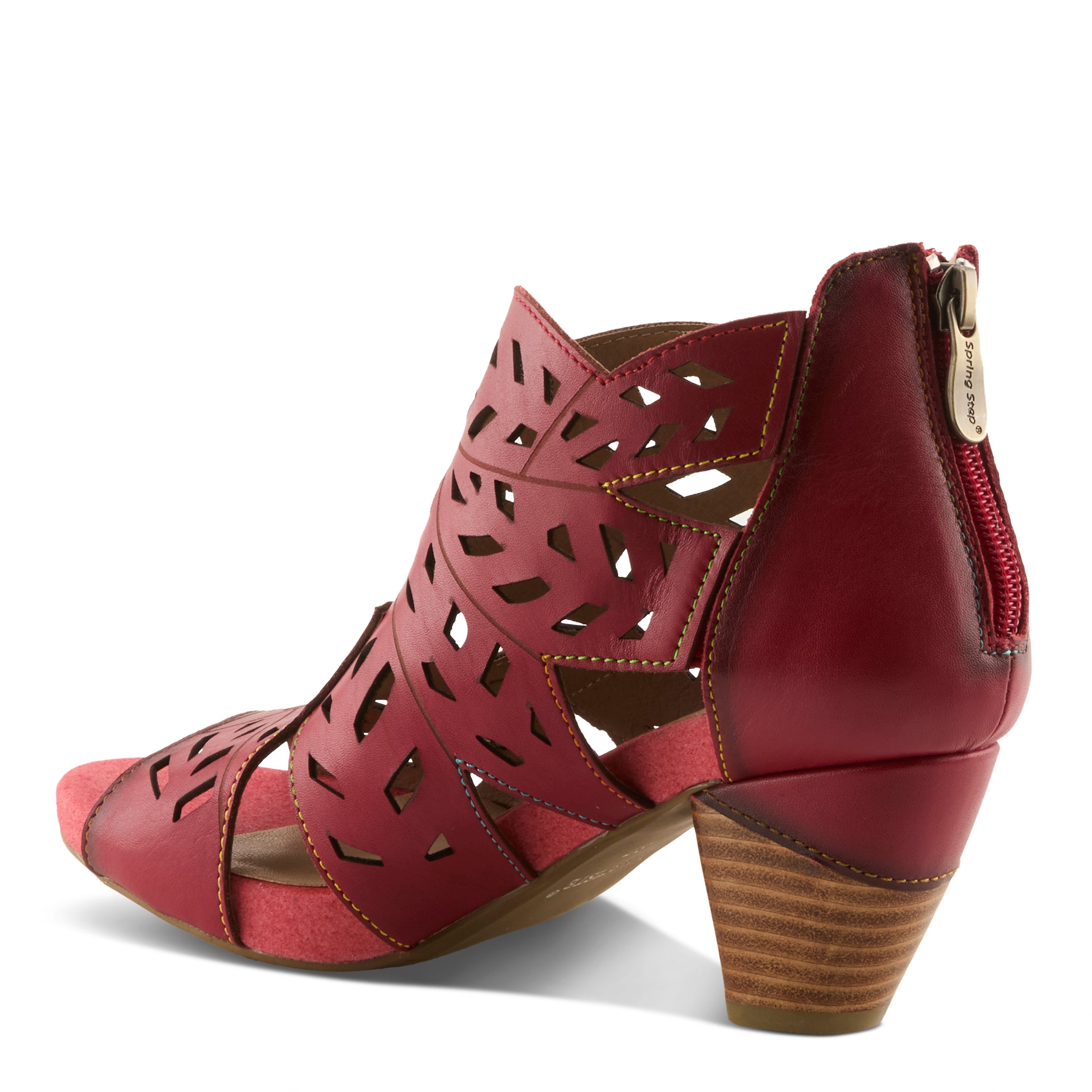 L'Artiste L'ARTISTE ICON SANDAL sandal in navy with handcrafted leather design