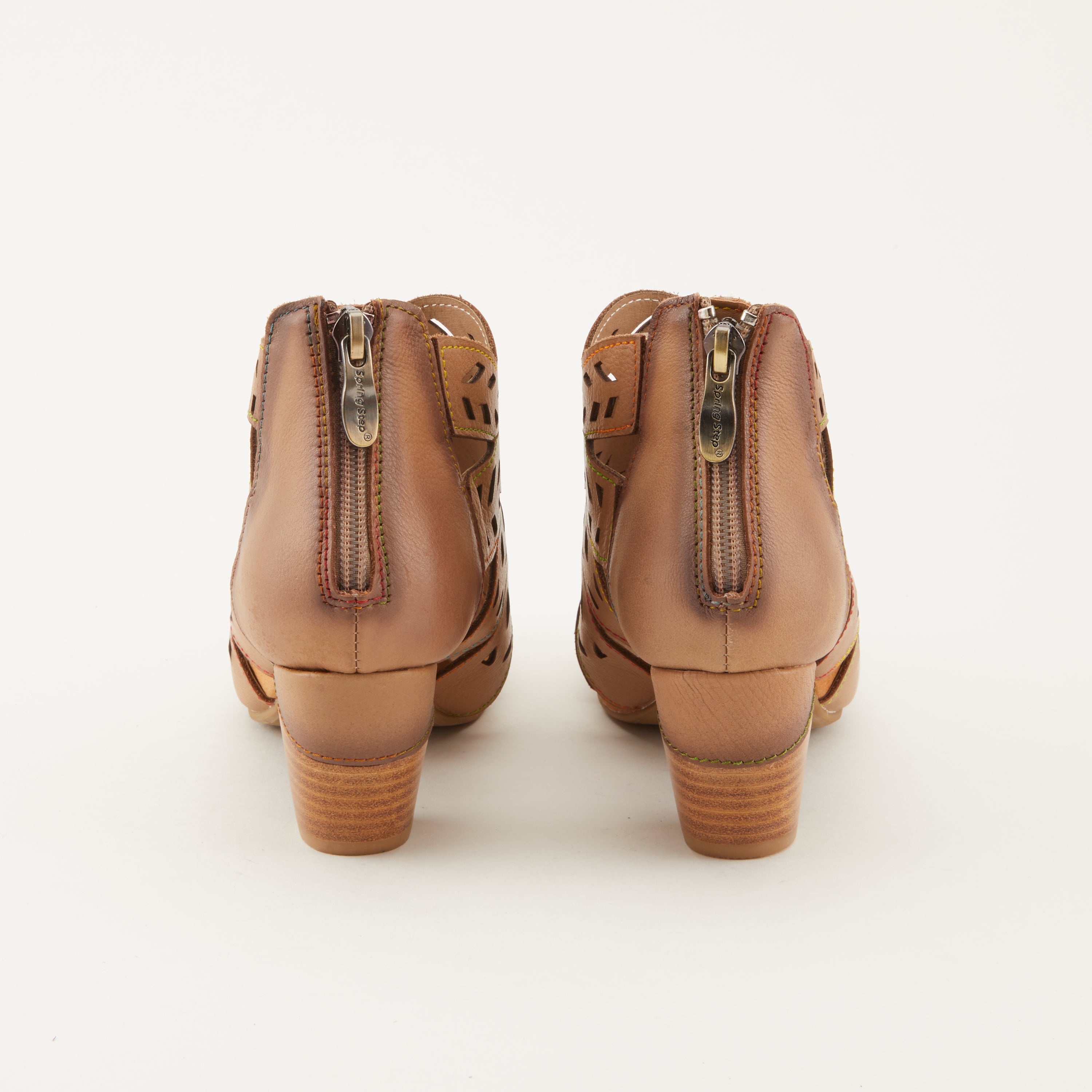 L'Artiste L'ARTISTE ICON SANDAL sandal in turquoise with handcrafted leather design