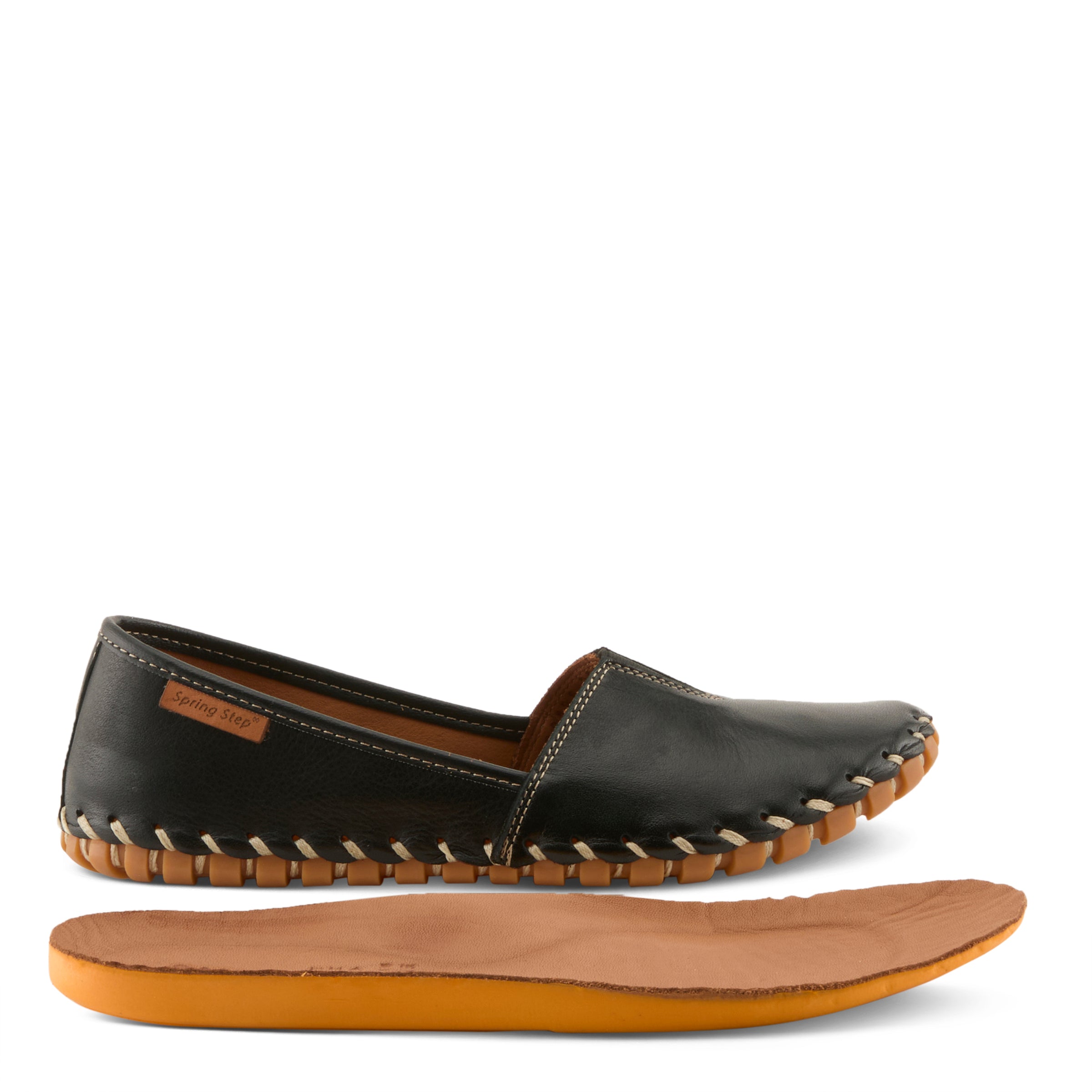 Spring Step Spring Step KATHALETA Shoes shoe in olive green with comfortable everyday design