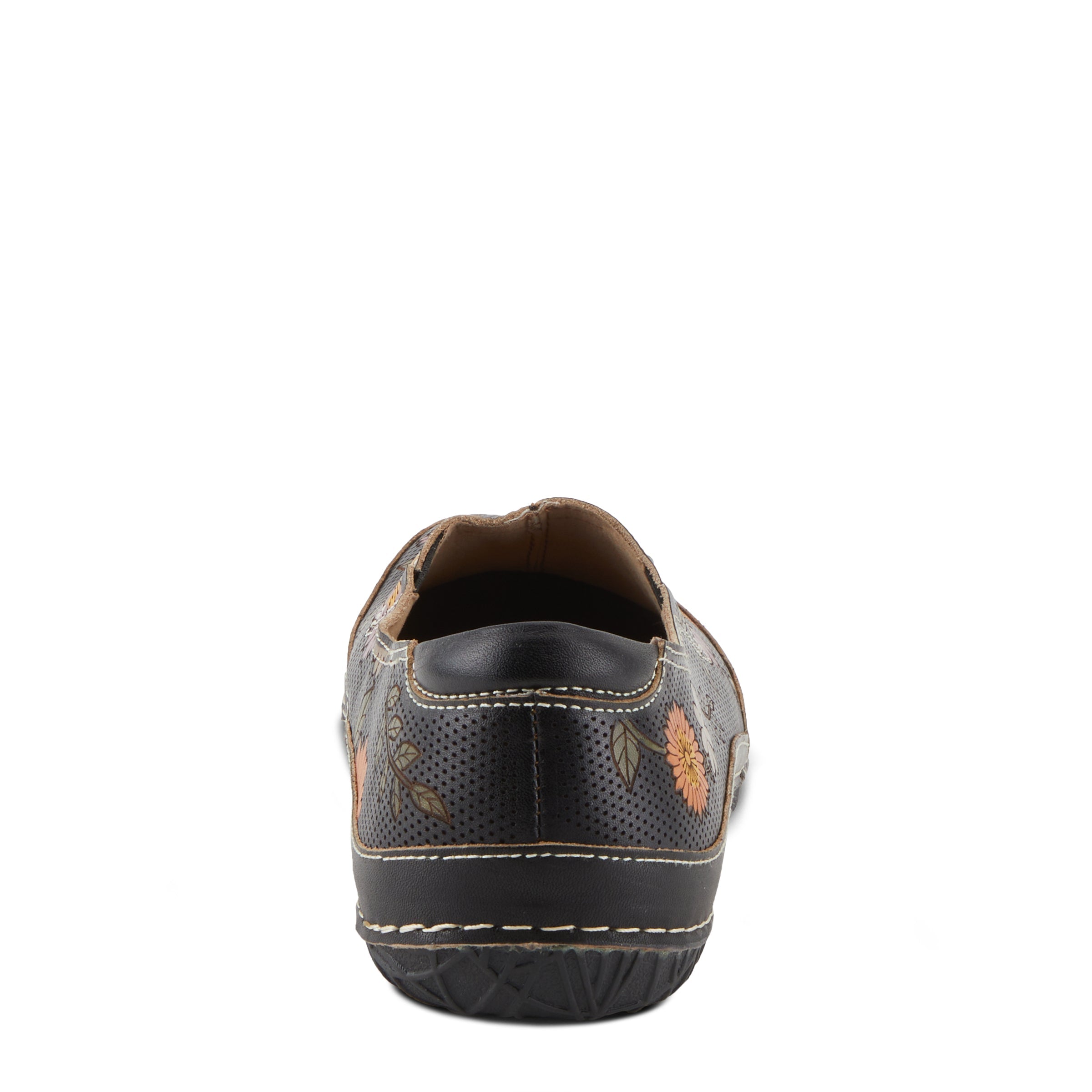 L'Artiste L'ARTISTE LIBORA-DELITE SHOES shoe in black multi with handcrafted leather design