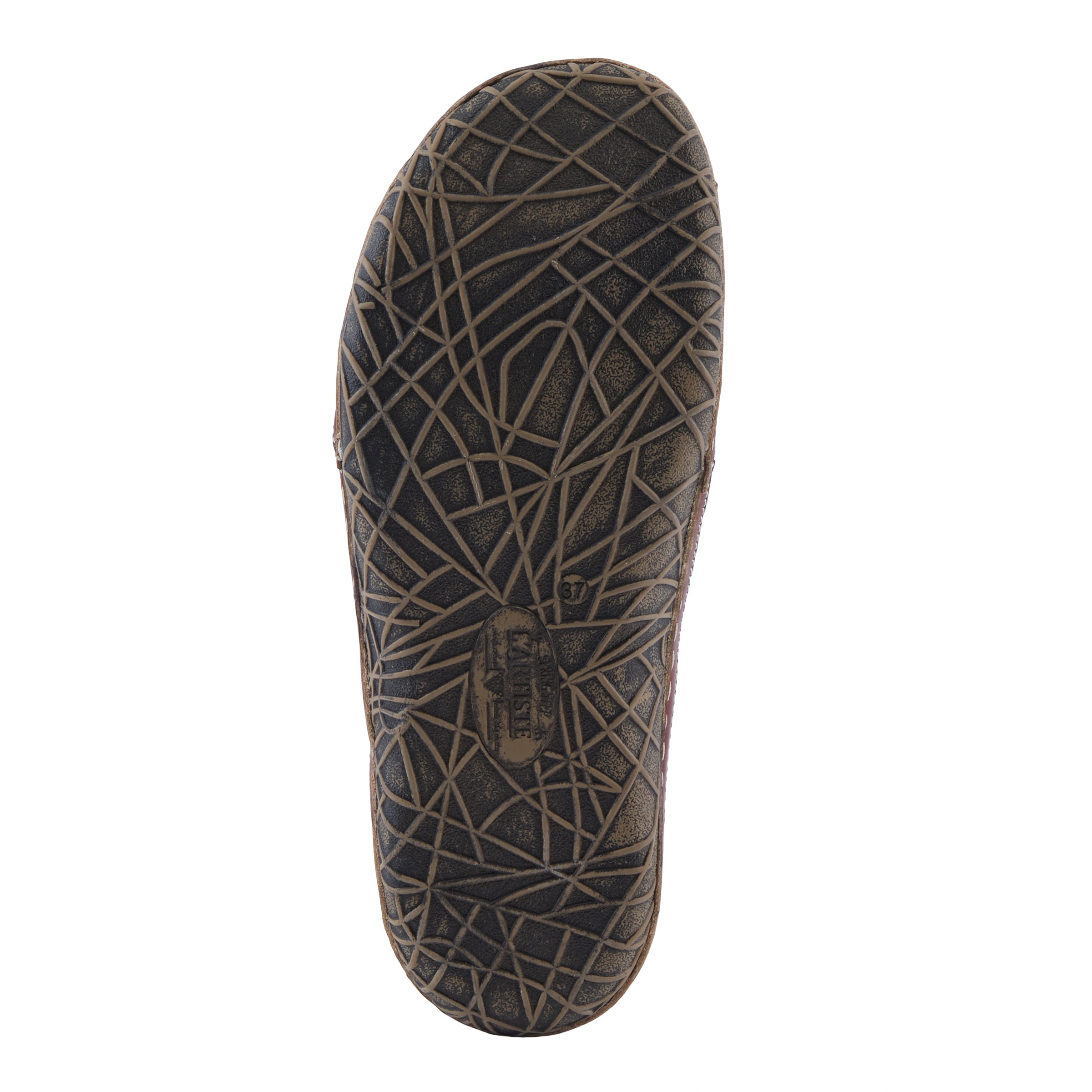 L'Artiste L'ARTISTE LIBORA-DELITE SHOES shoe in bordeaux multi with handcrafted leather design