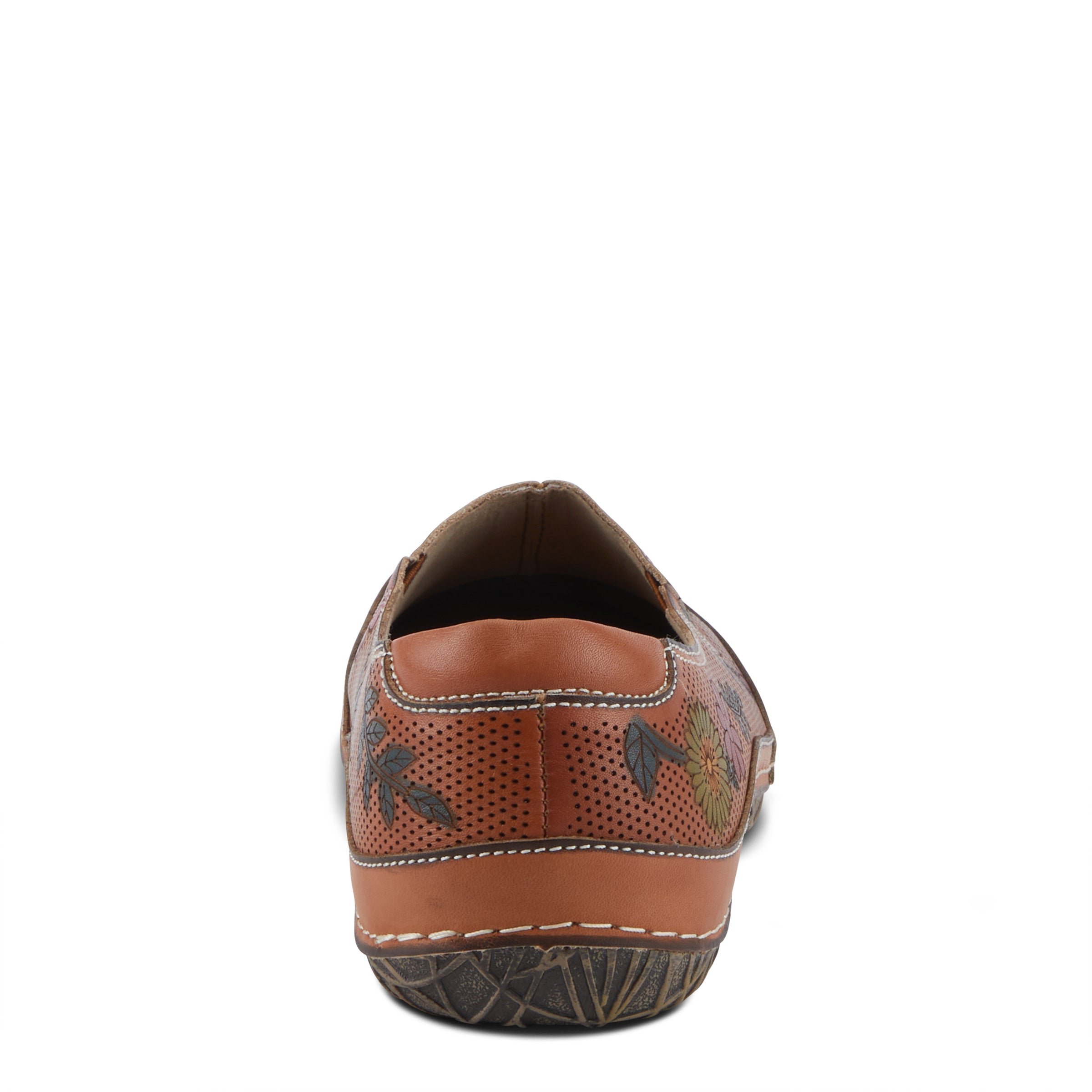 L'Artiste L'ARTISTE LIBORA-DELITE SHOES shoe in camel multi with handcrafted leather design
