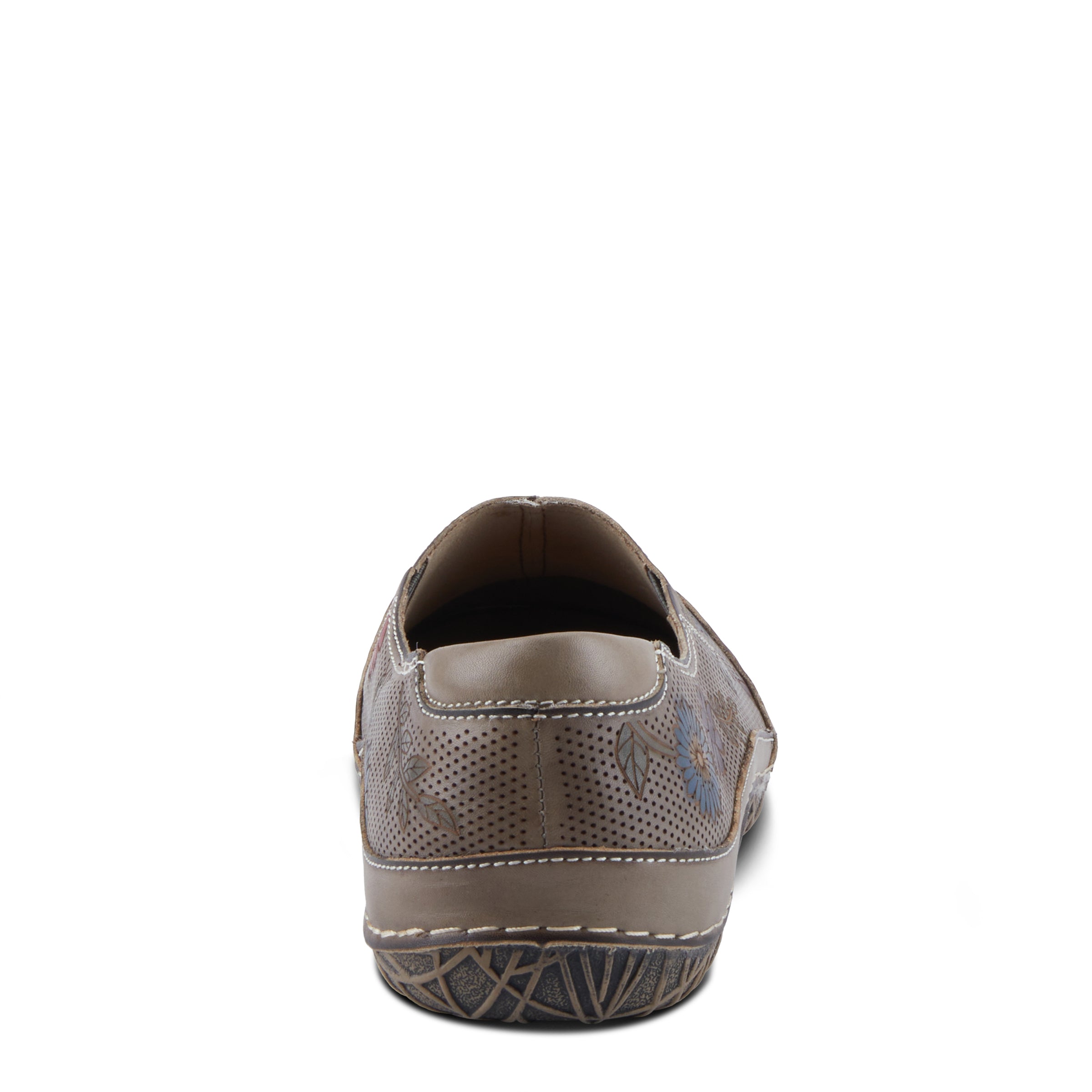 L'Artiste L'ARTISTE LIBORA-DELITE SHOES shoe in grey multi with handcrafted leather design