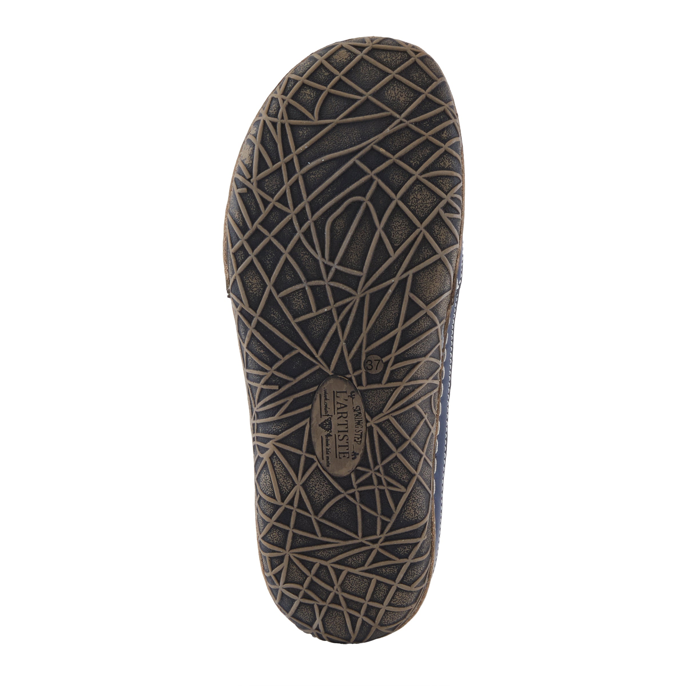 L'Artiste L'ARTISTE LIBORA-DELITE SHOES shoe in navy multi with handcrafted leather design