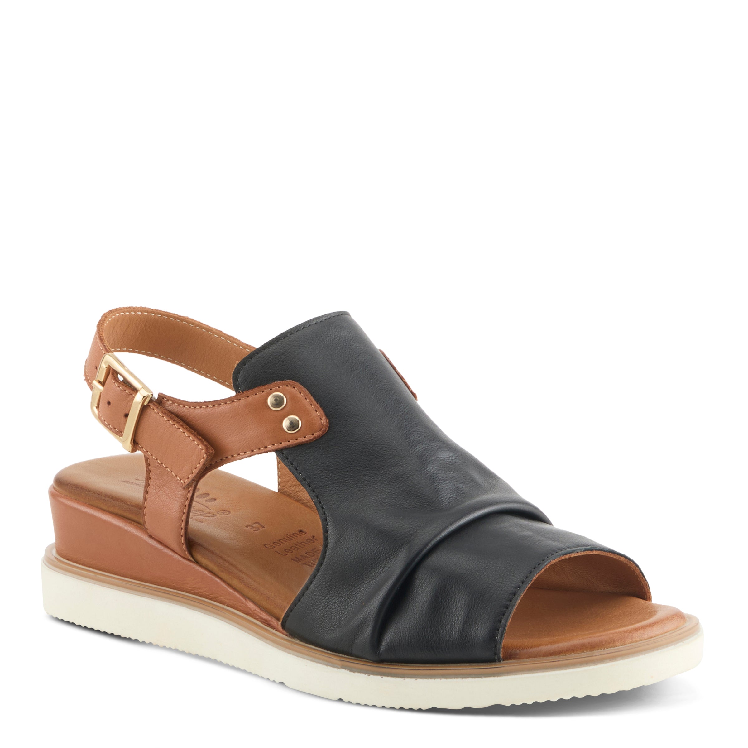 Spring Step SPRING STEP LOCALS SANDALS sandal in black multi with comfortable everyday design