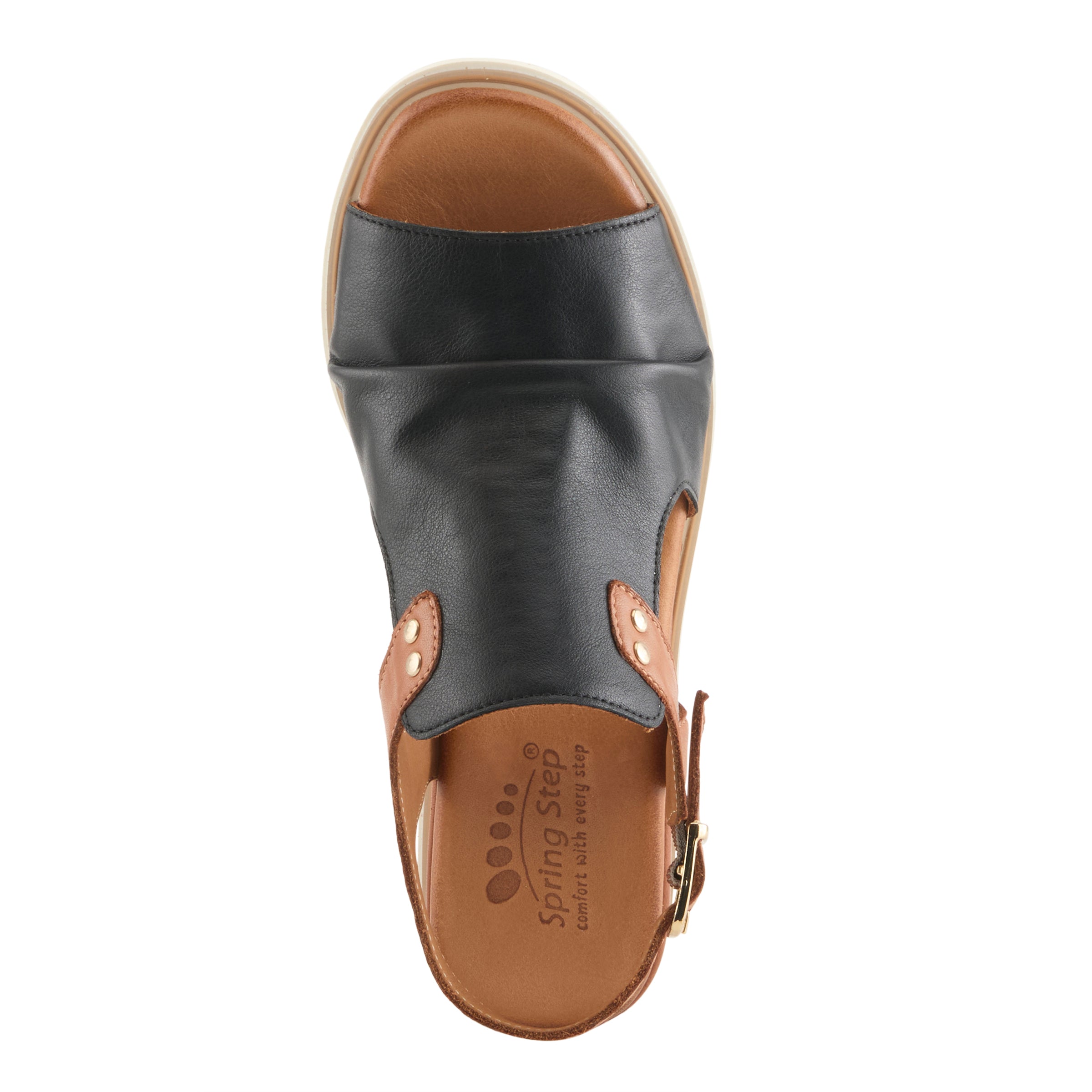 Spring Step SPRING STEP LOCALS SANDALS sandal in black multi with comfortable everyday design