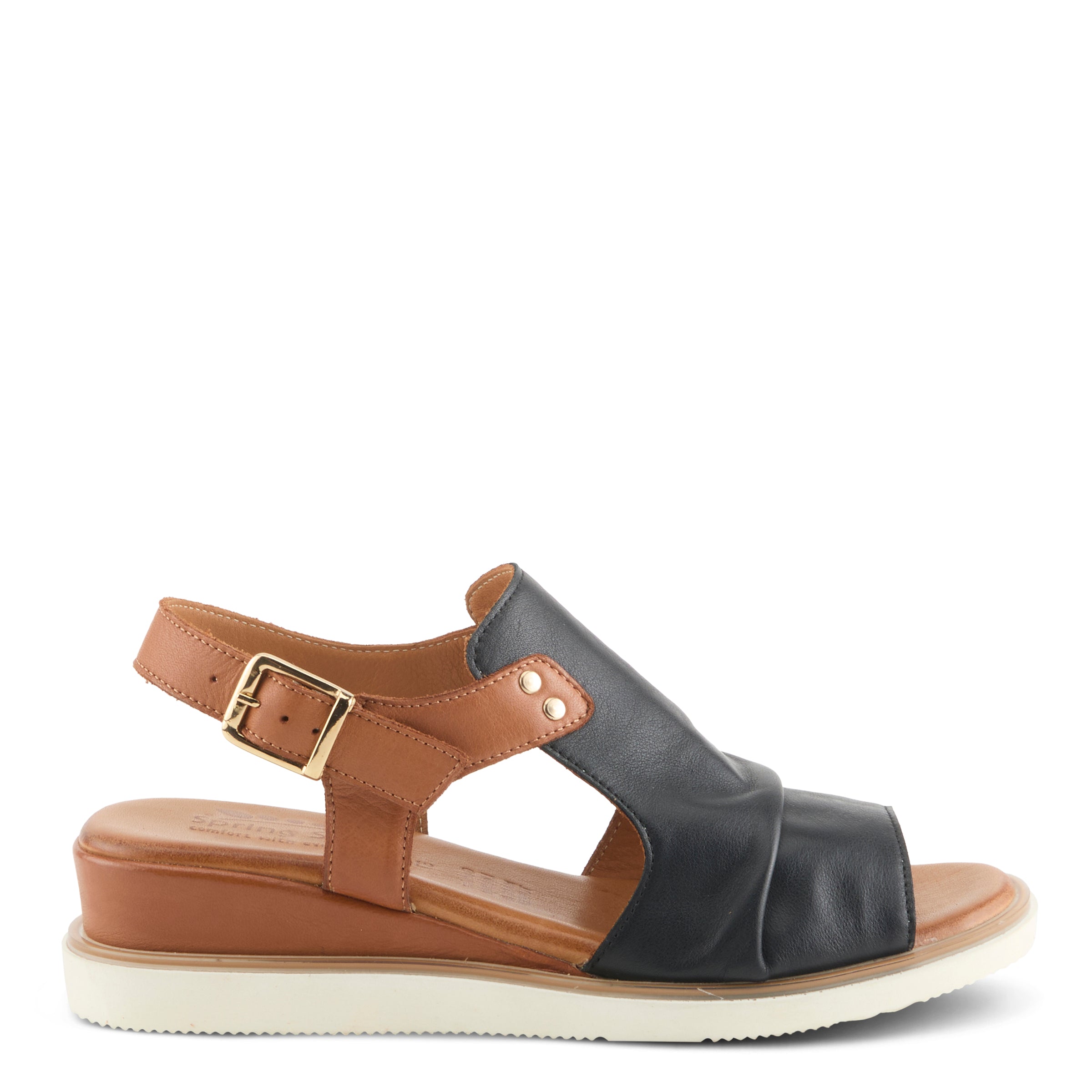 Spring Step SPRING STEP LOCALS SANDALS sandal in black multi with comfortable everyday design