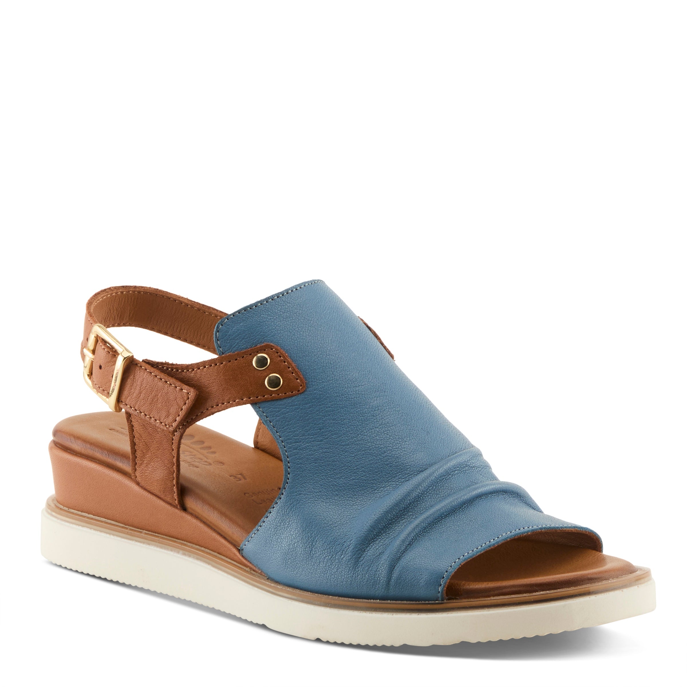 Spring Step SPRING STEP LOCALS SANDALS sandal in denim multi with comfortable everyday design
