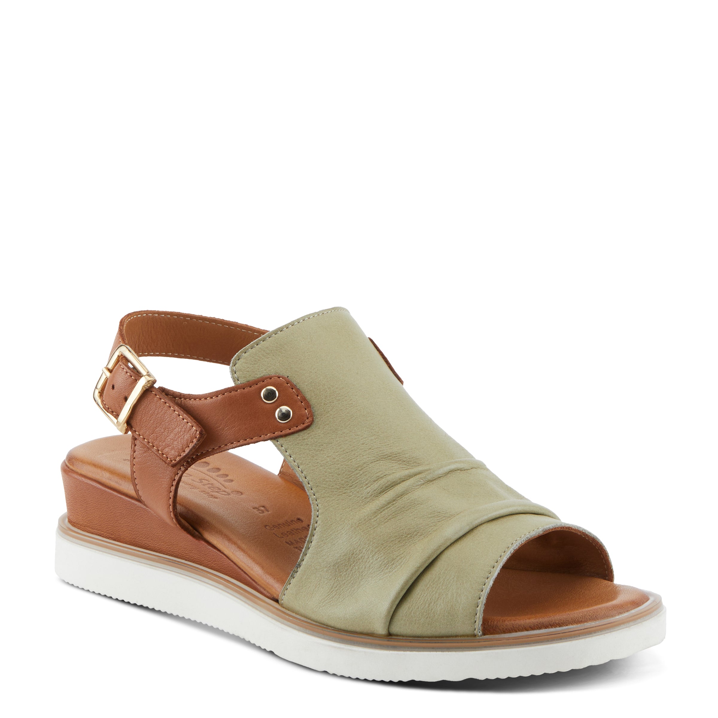 Spring Step SPRING STEP LOCALS SANDALS sandal in olive multi with comfortable everyday design