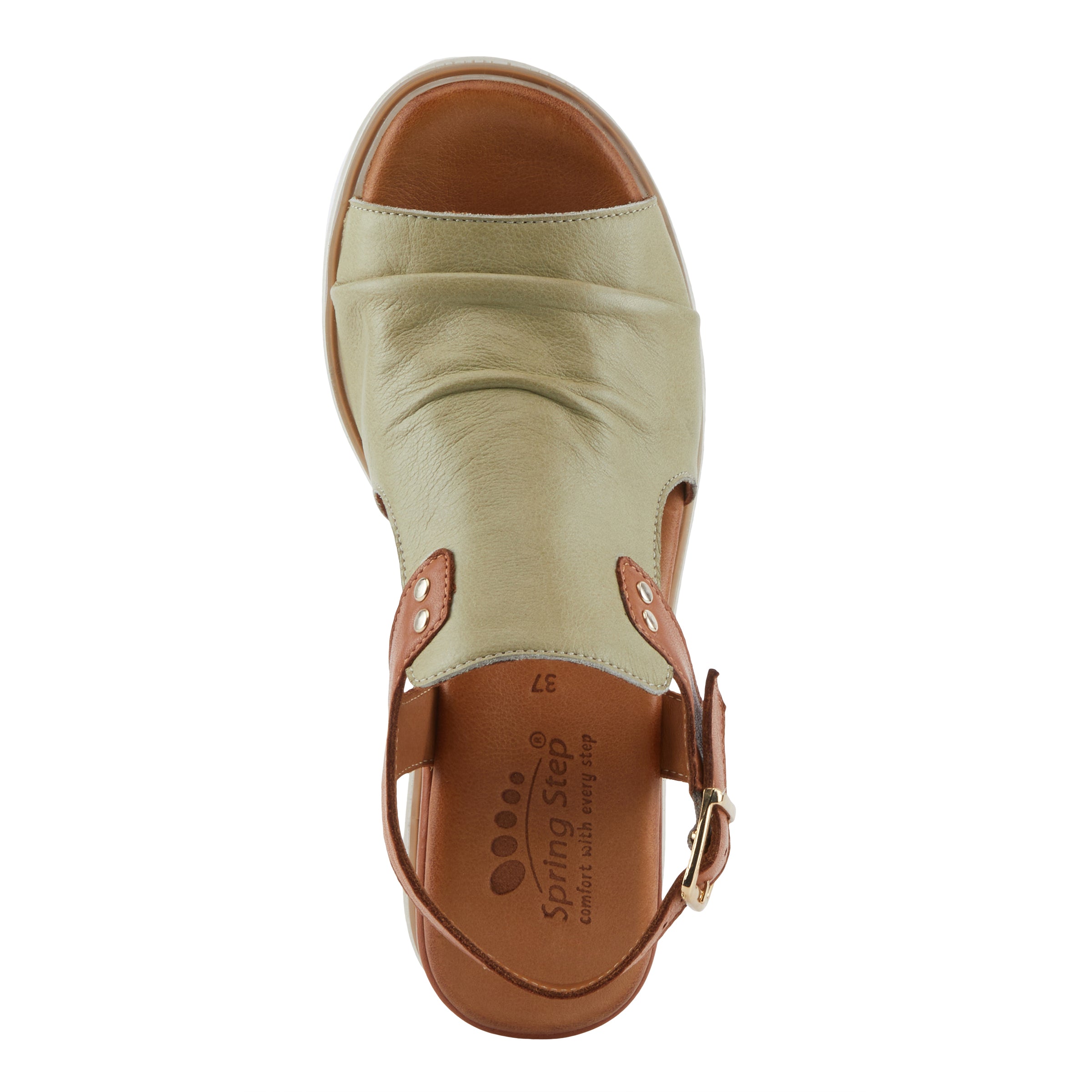 Spring Step SPRING STEP LOCALS SANDALS sandal in olive multi with comfortable everyday design