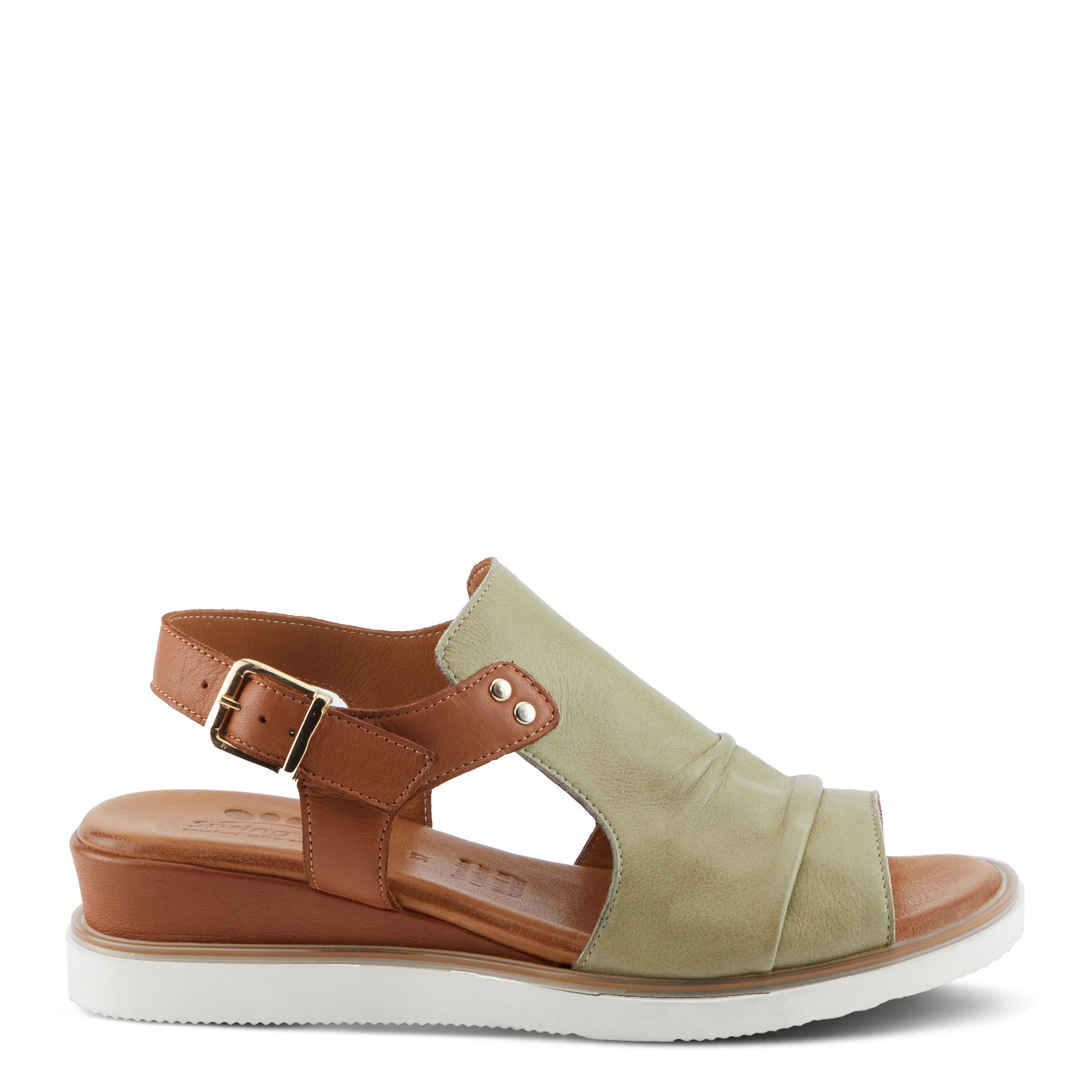 Spring Step SPRING STEP LOCALS SANDALS sandal in olive multi with comfortable everyday design