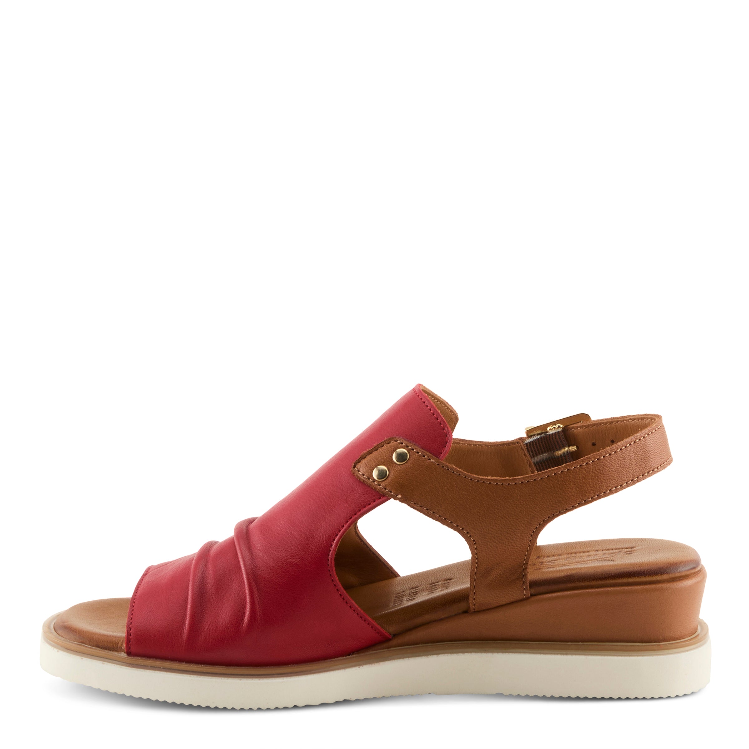 Spring Step SPRING STEP LOCALS SANDALS sandal in red multi with comfortable everyday design
