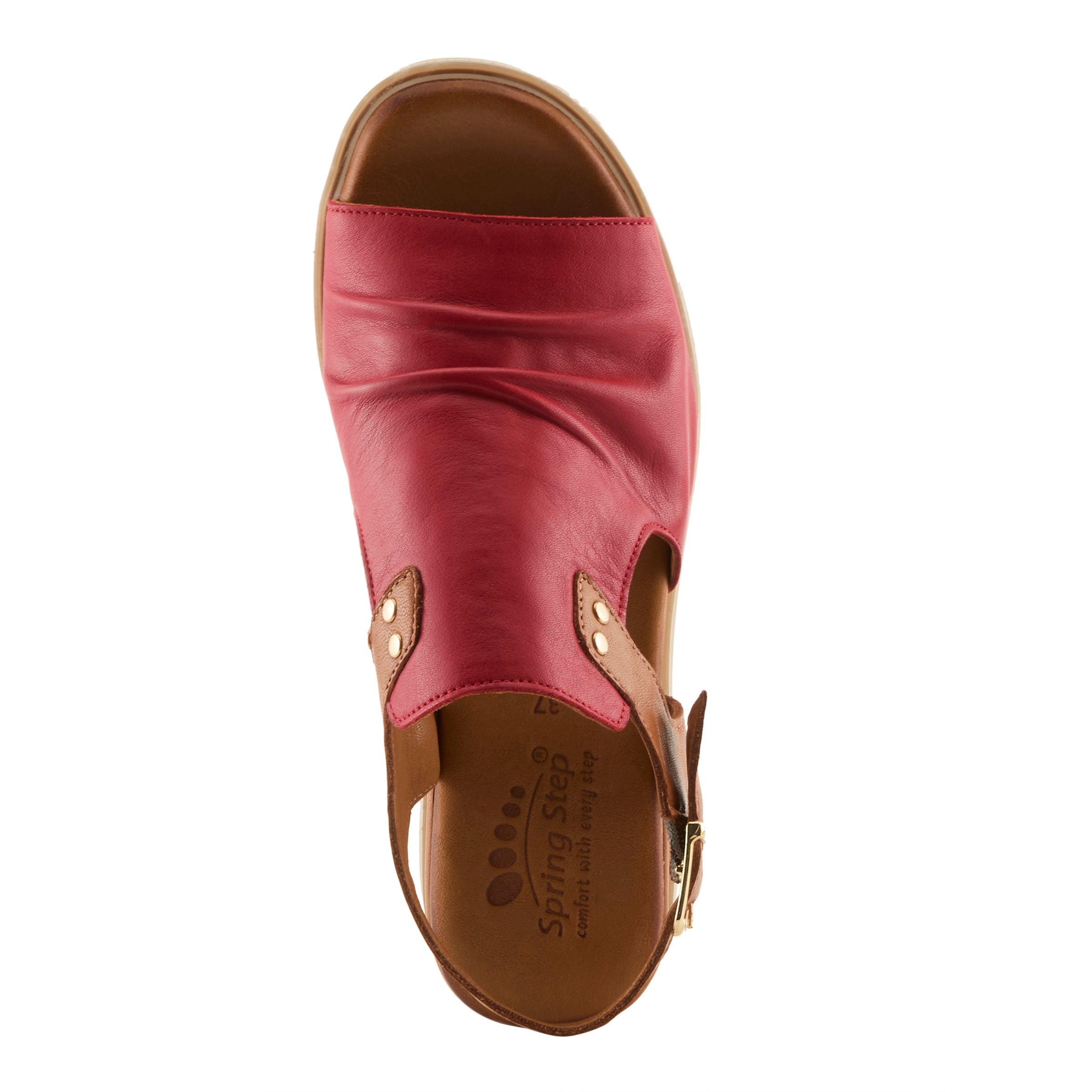 Spring Step SPRING STEP LOCALS SANDALS sandal in red multi with comfortable everyday design
