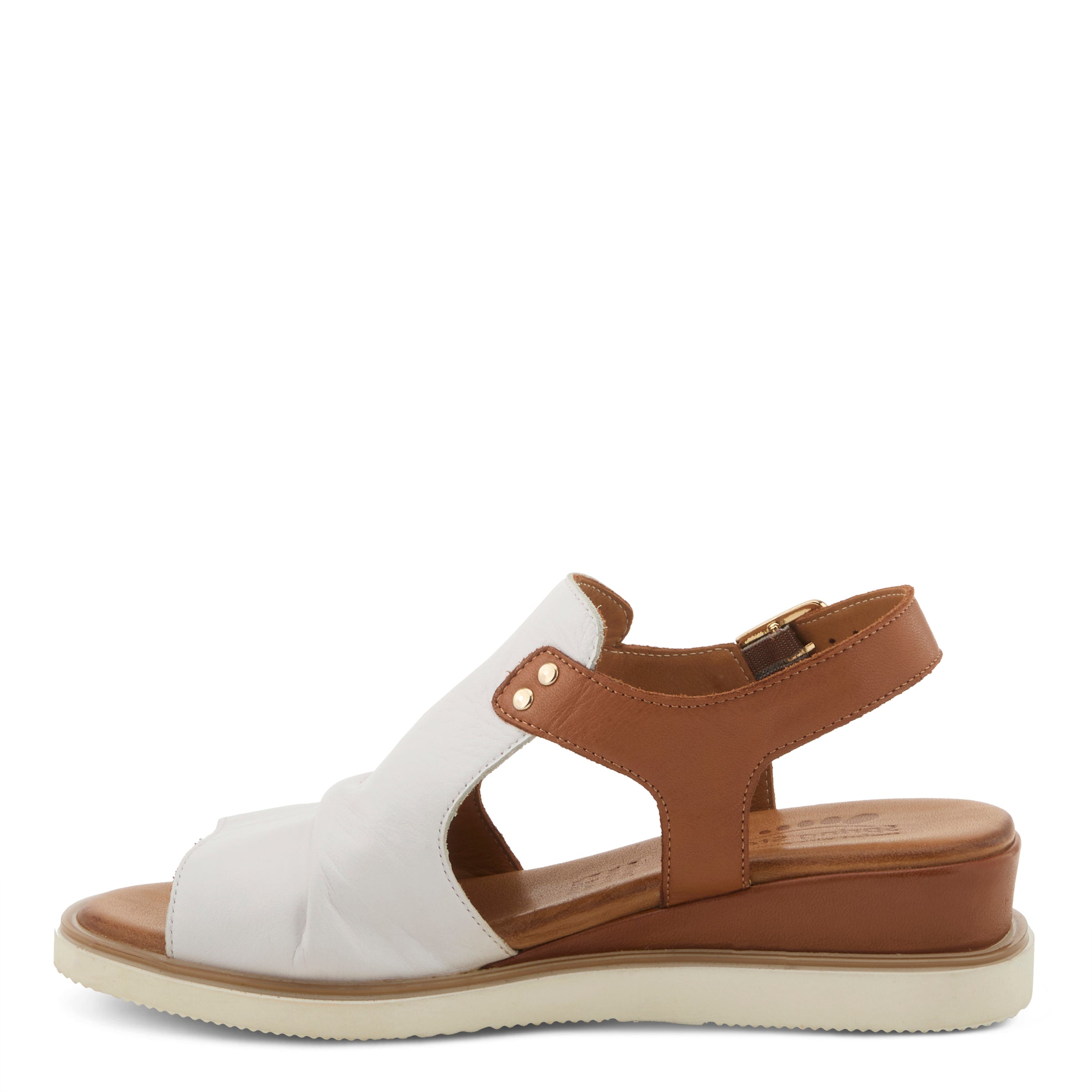 Spring Step SPRING STEP LOCALS SANDALS sandal in white multi with comfortable everyday design