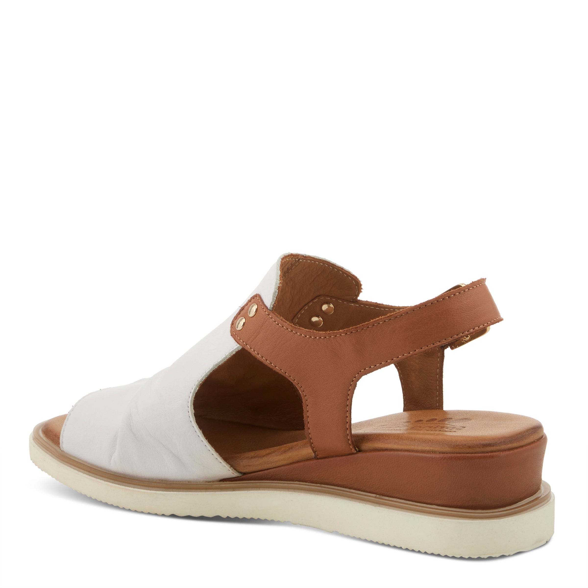 Spring Step SPRING STEP LOCALS SANDALS sandal in white multi with comfortable everyday design