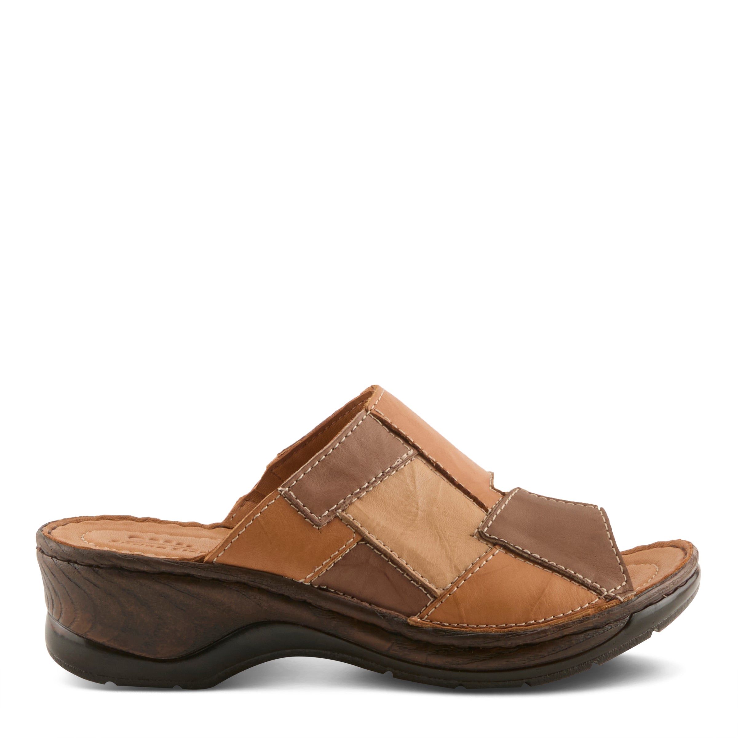 Spring Step SPRING STEP NIVARA SANDALS sandal in camel multi with comfortable everyday design