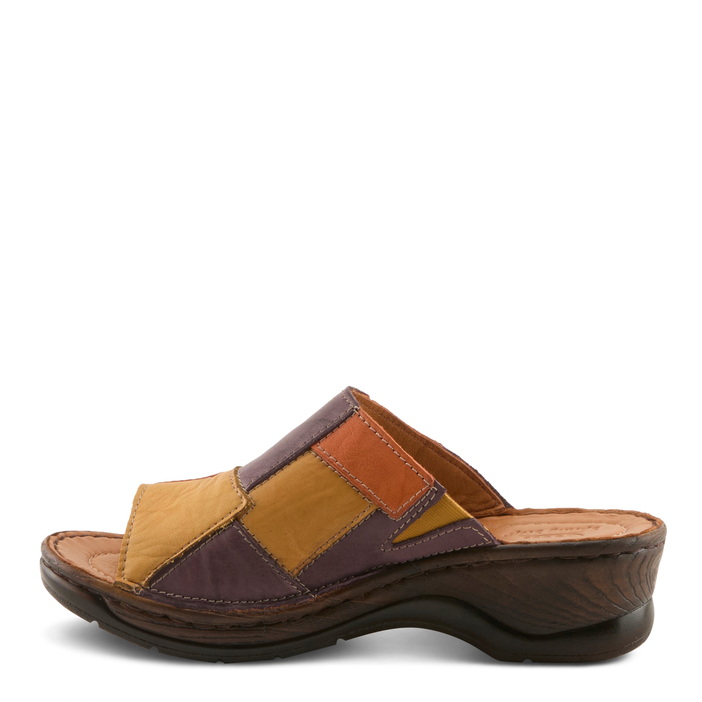 Spring Step SPRING STEP NIVARA SANDALS sandal in purple multi with comfortable everyday design