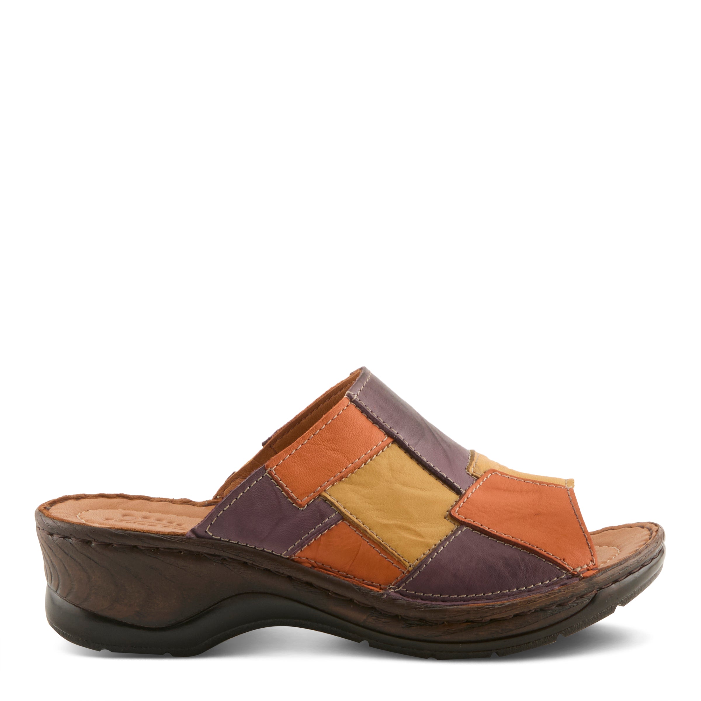 Spring Step SPRING STEP NIVARA SANDALS sandal in purple multi with comfortable everyday design