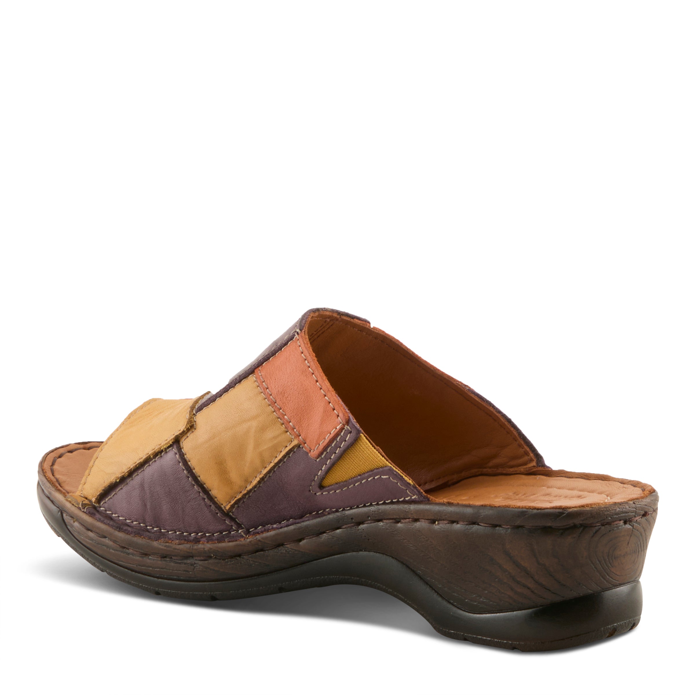 Spring Step SPRING STEP NIVARA SANDALS sandal in purple multi with comfortable everyday design