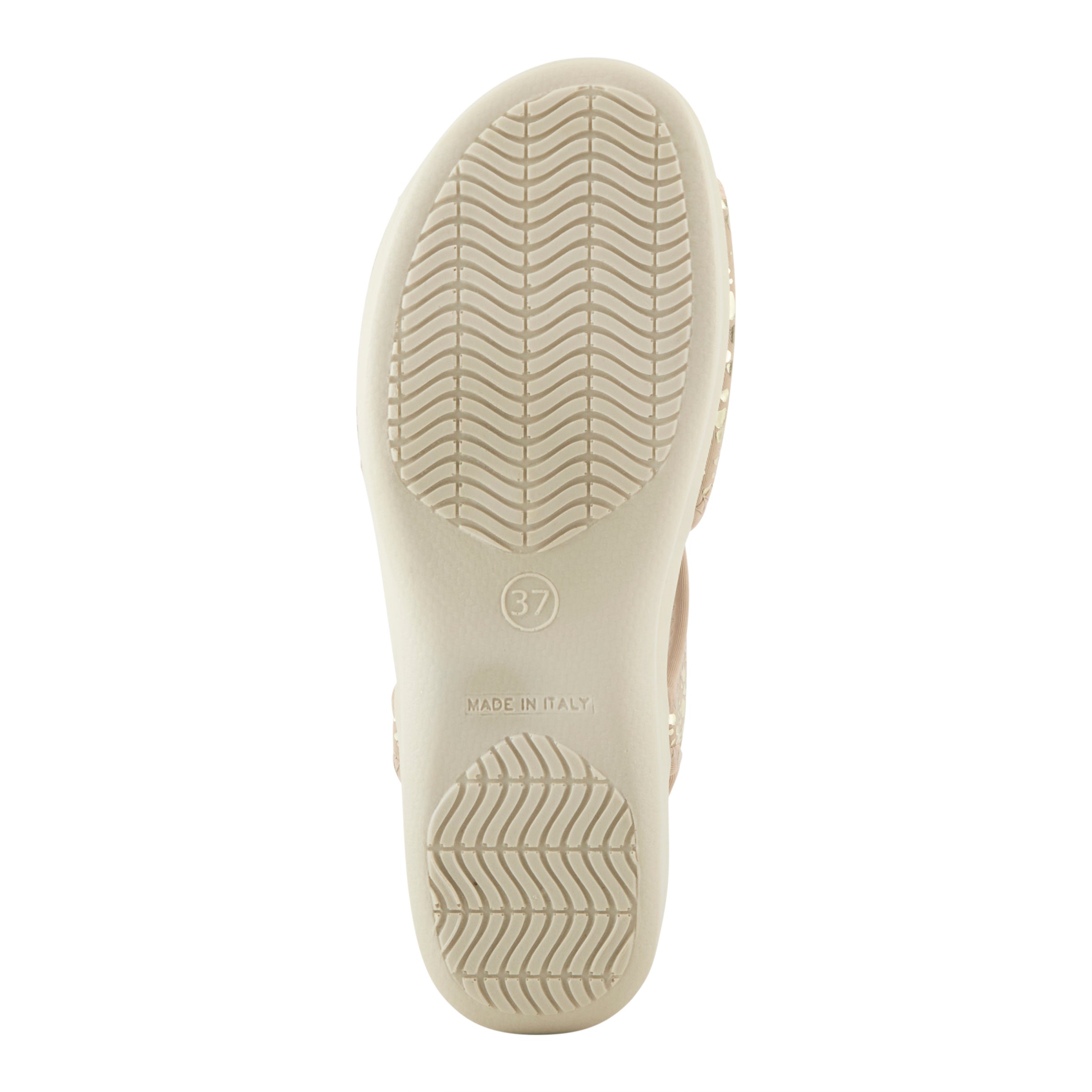 Flexus Flexus NYAMAN-CRACKLE Sandals sandal in gold with flexible sole