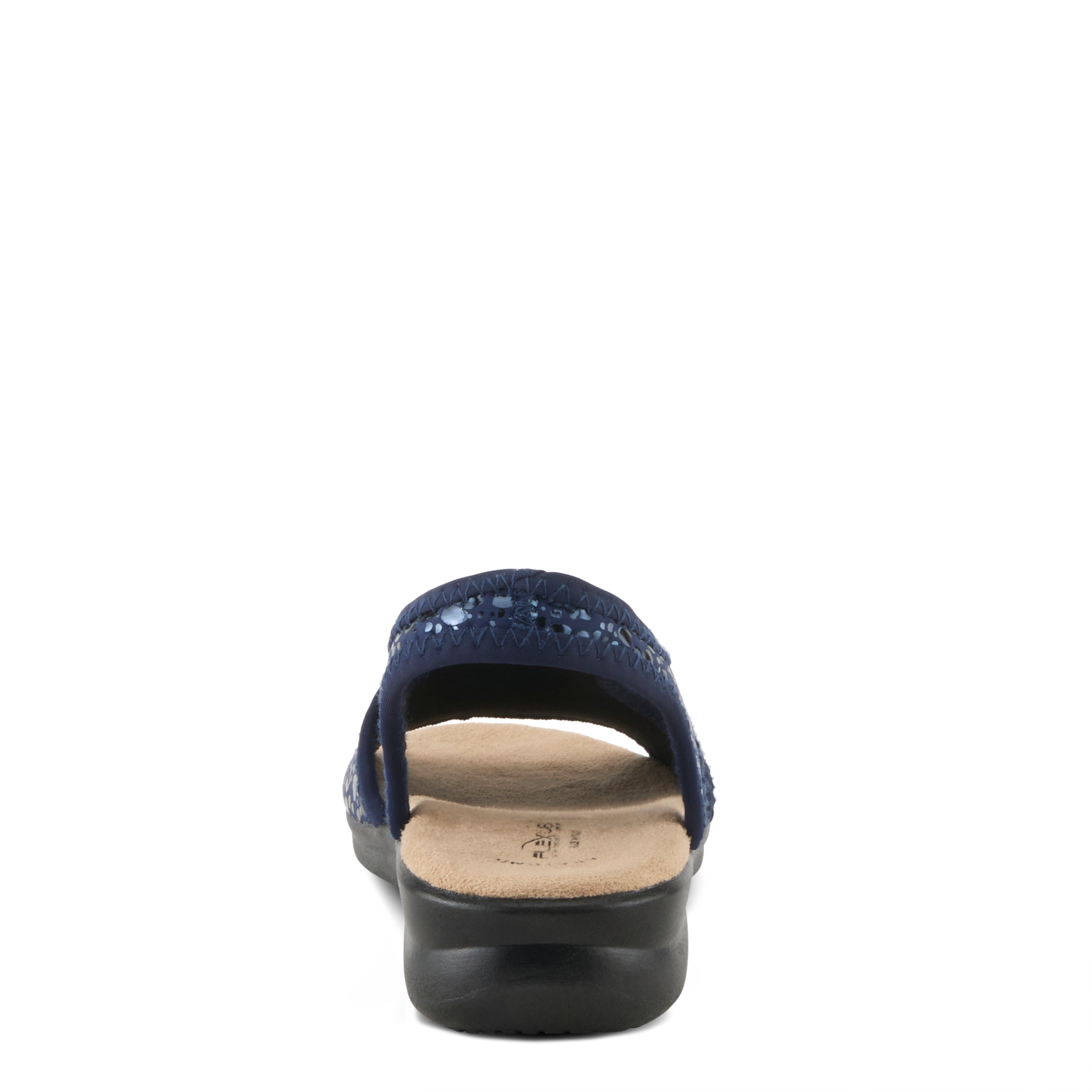 Flexus Flexus NYAMAN-CRACKLE Sandals sandal in navy with flexible sole