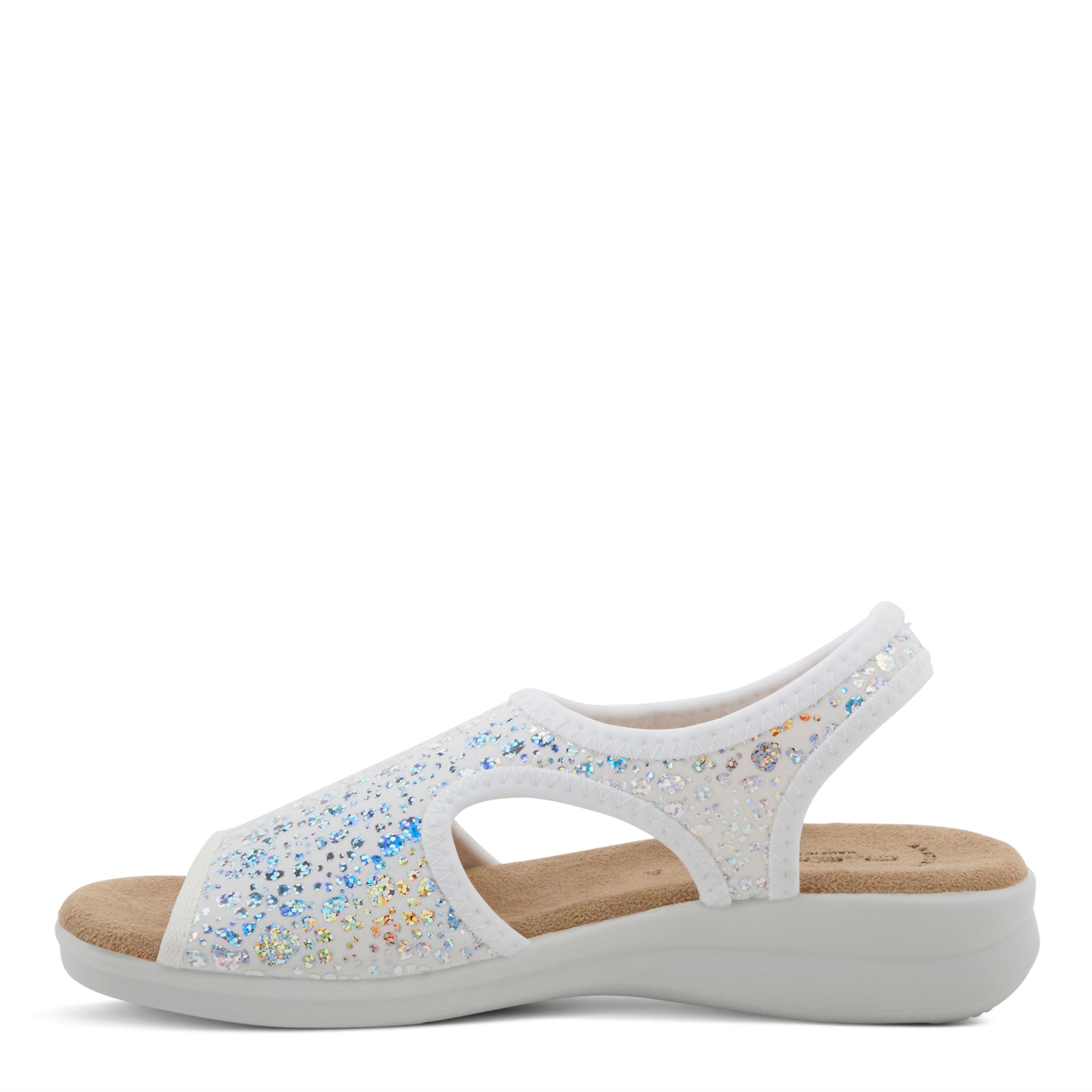 Flexus Flexus NYAMAN-CRACKLE Sandals sandal in navy with flexible sole