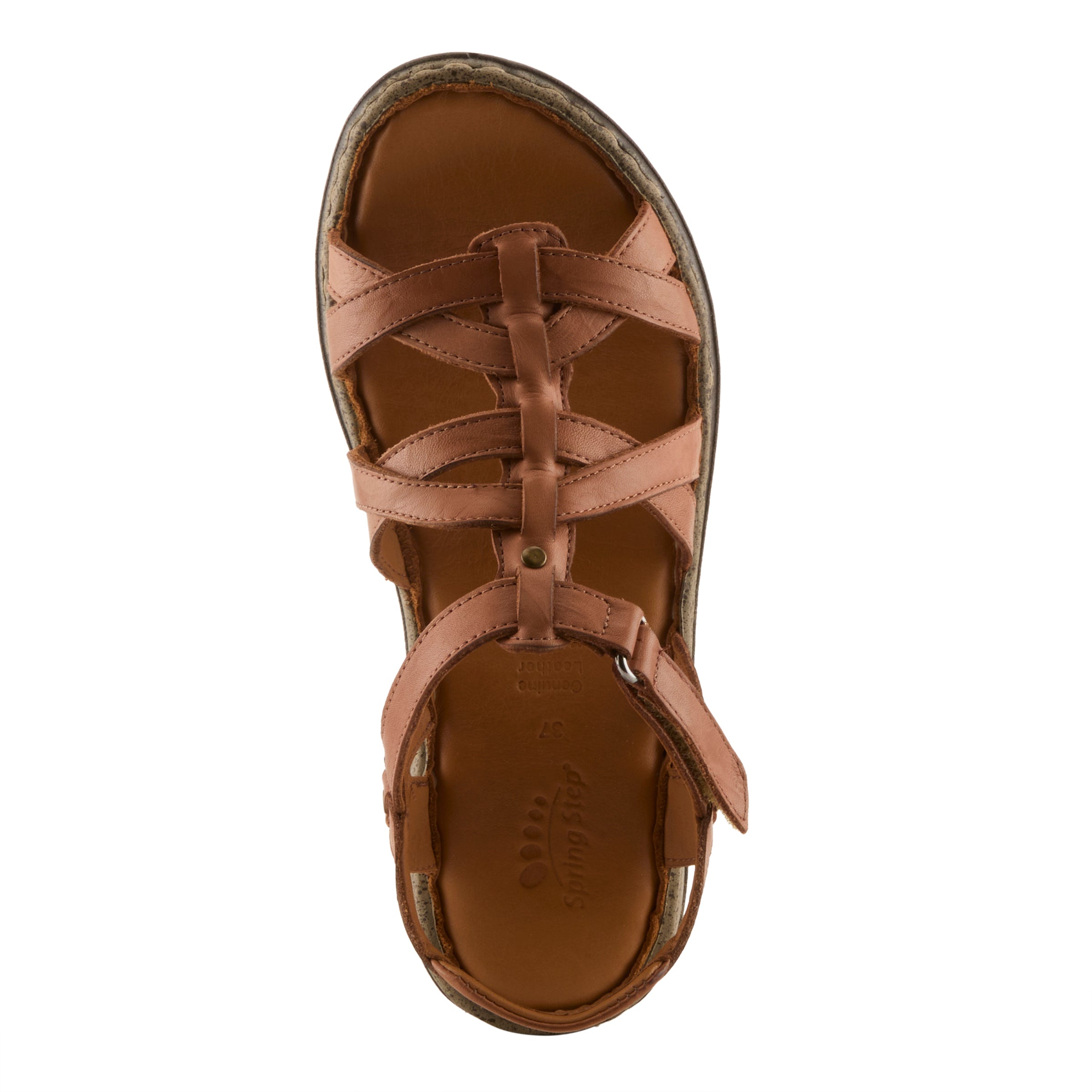 Spring Step SPRING STEP NYXELLE SANDALS sandal in camel with comfortable everyday design
