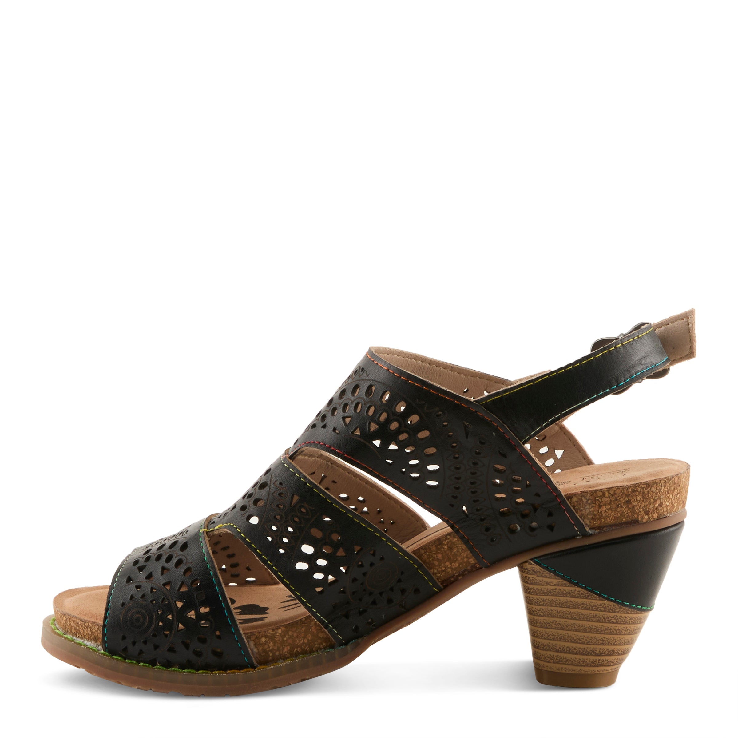 L'Artiste L'ARTISTE PERFDFECTION SANDALS sandal in yellow with handcrafted leather design