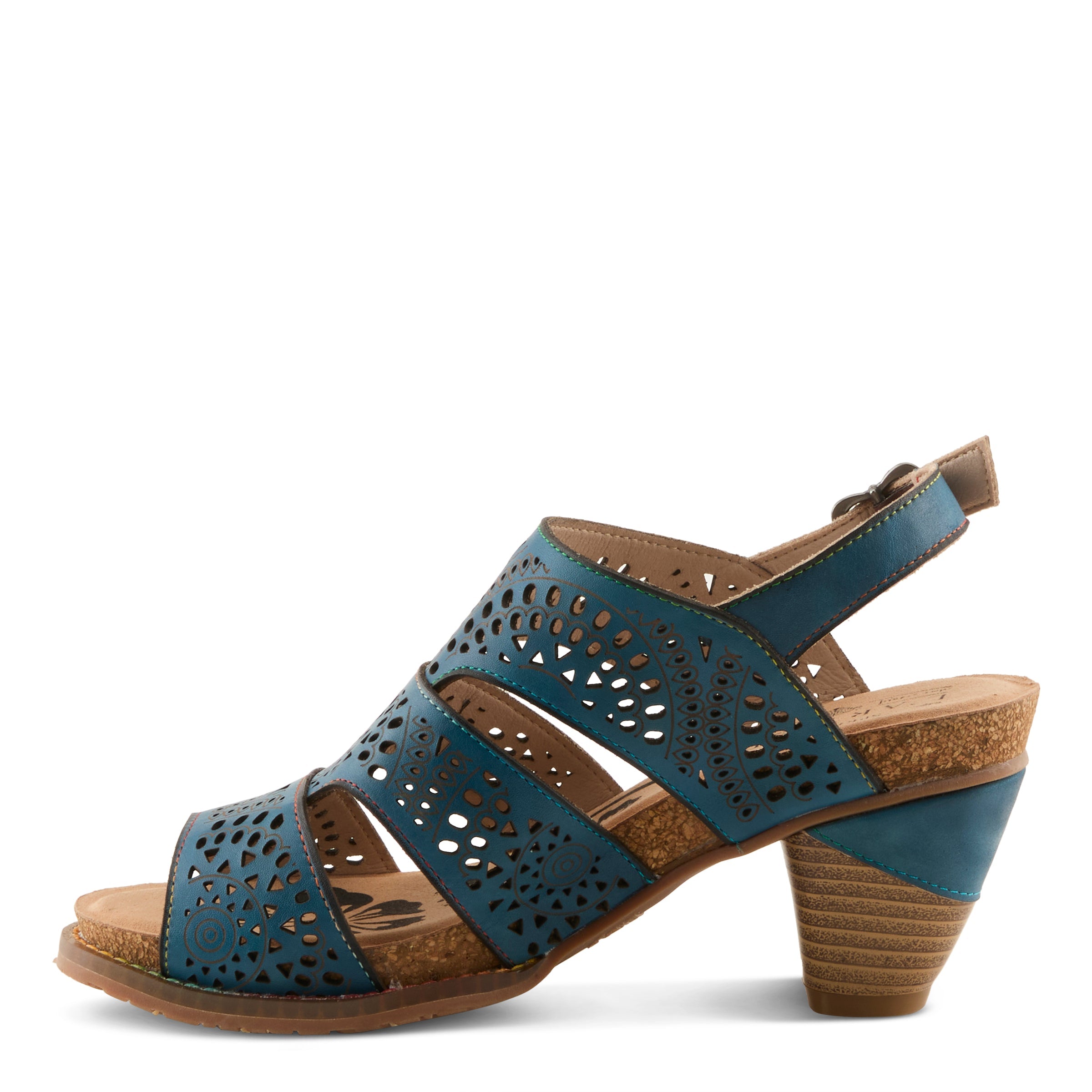 L'Artiste L'ARTISTE PERFDFECTION SANDALS sandal in camel with handcrafted leather design
