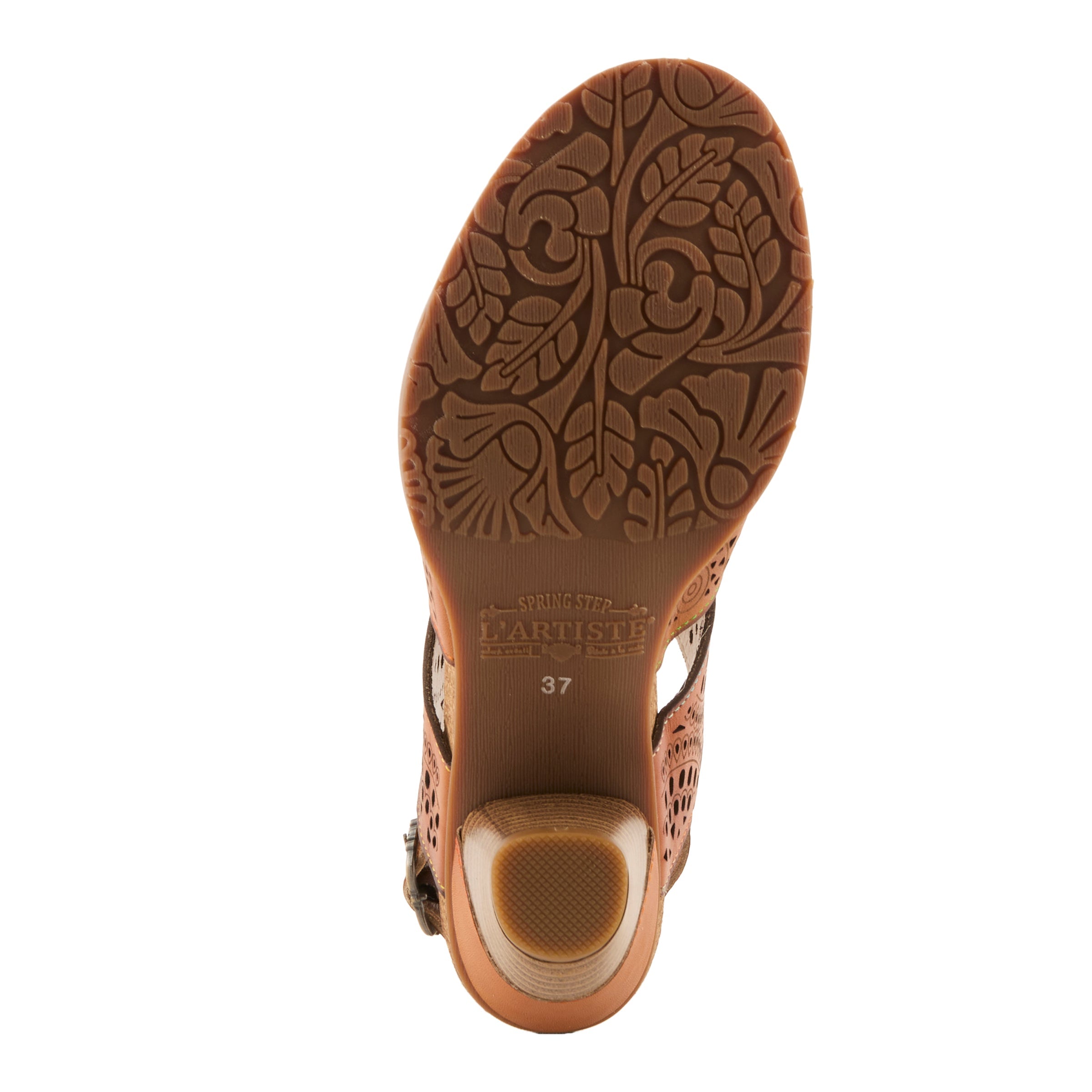 L'Artiste L'ARTISTE PERFDFECTION SANDALS sandal in bone with handcrafted leather design