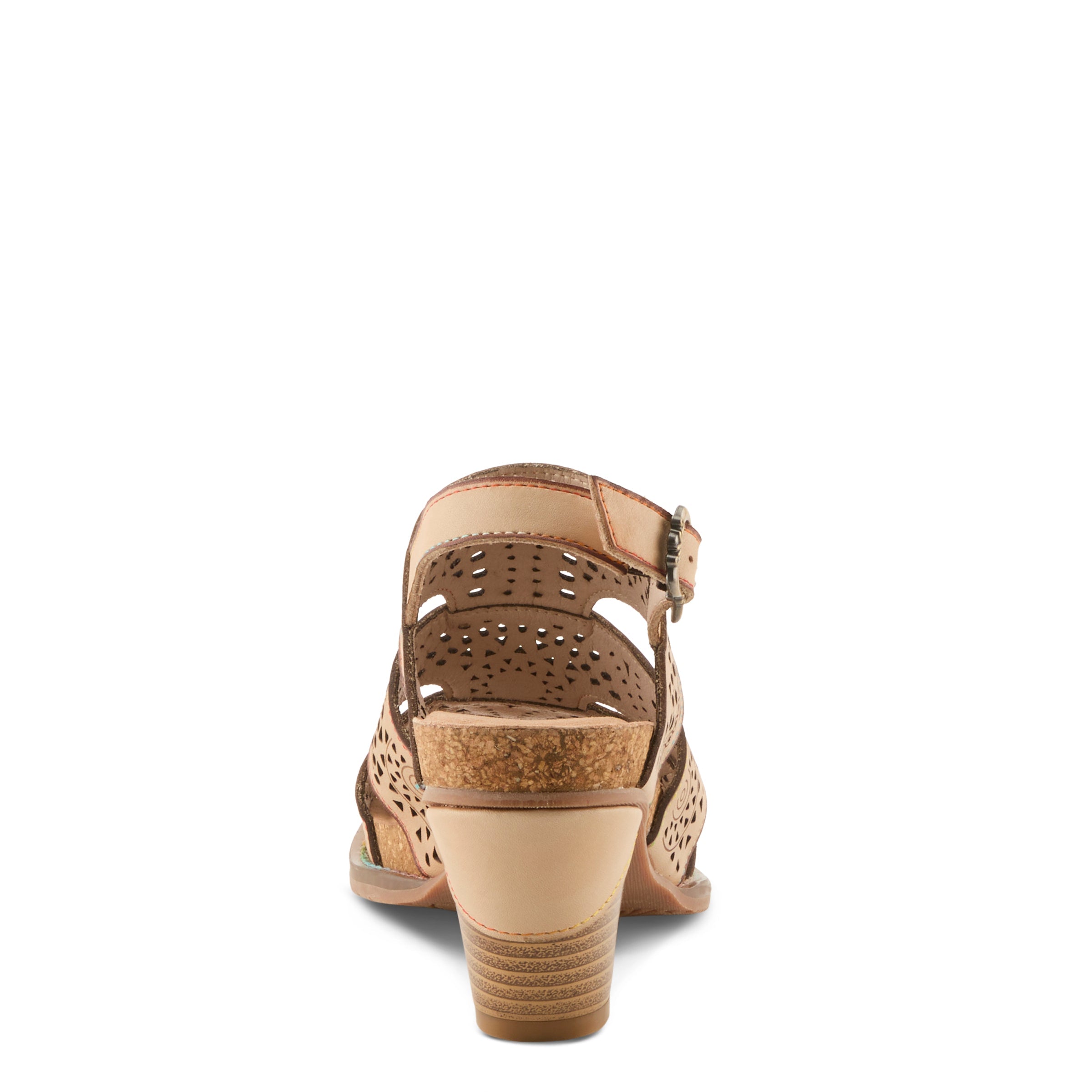 L'Artiste L'ARTISTE PERFDFECTION SANDALS sandal in camel with handcrafted leather design