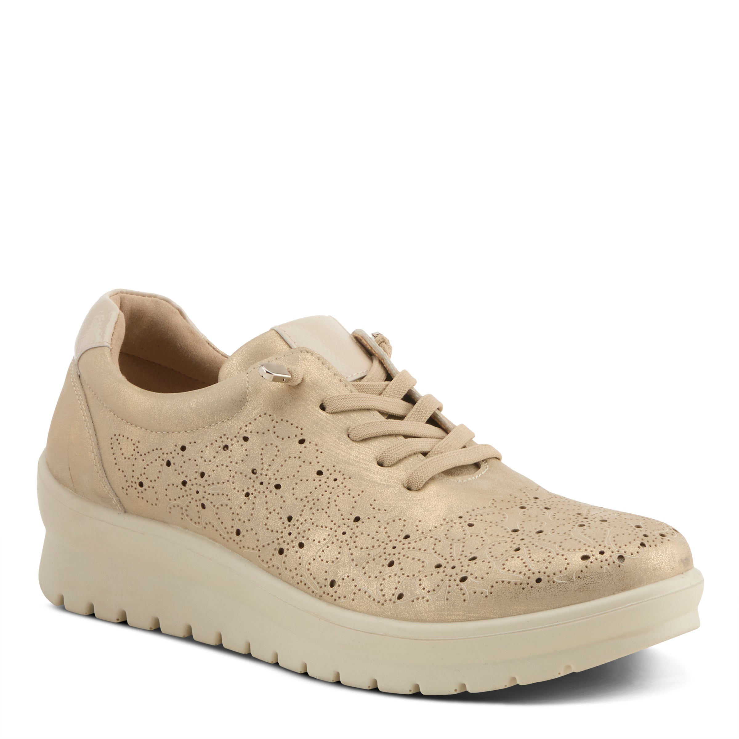 Flexus FLEXUS RAYFIELD SNEAKERS sneaker in gold with flexible sole