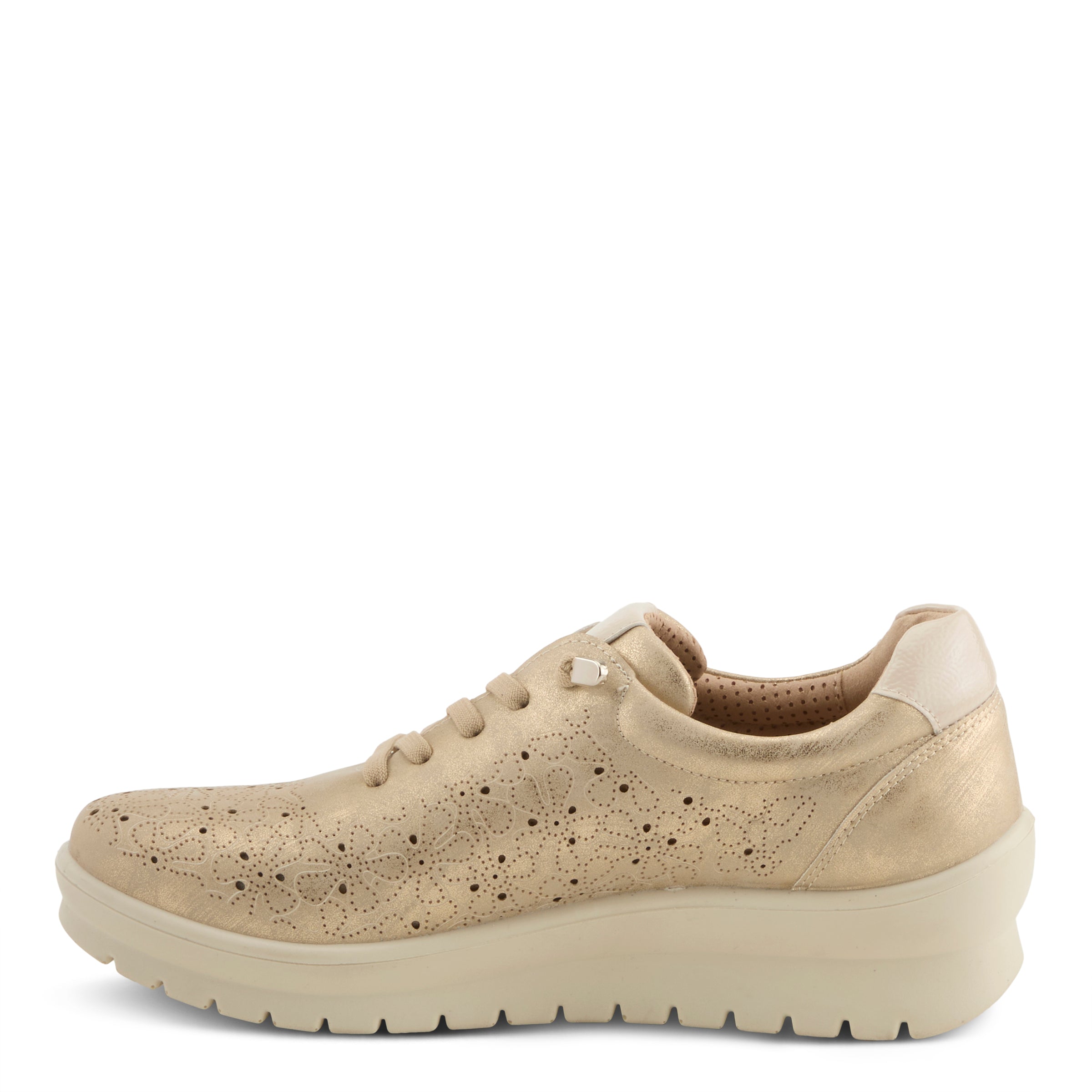 Flexus FLEXUS RAYFIELD SNEAKERS sneaker in gold with flexible sole
