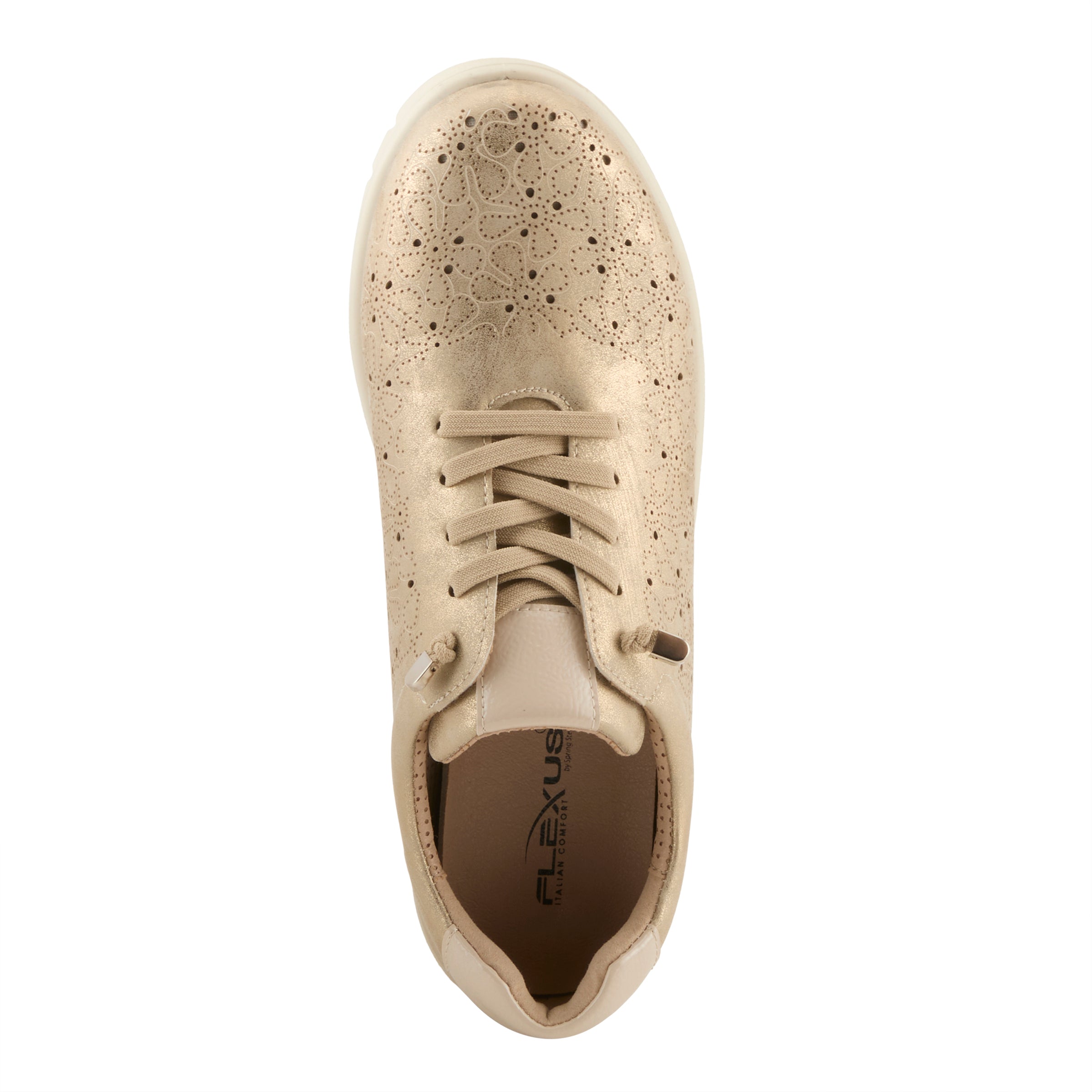 Flexus FLEXUS RAYFIELD SNEAKERS sneaker in gold with flexible sole