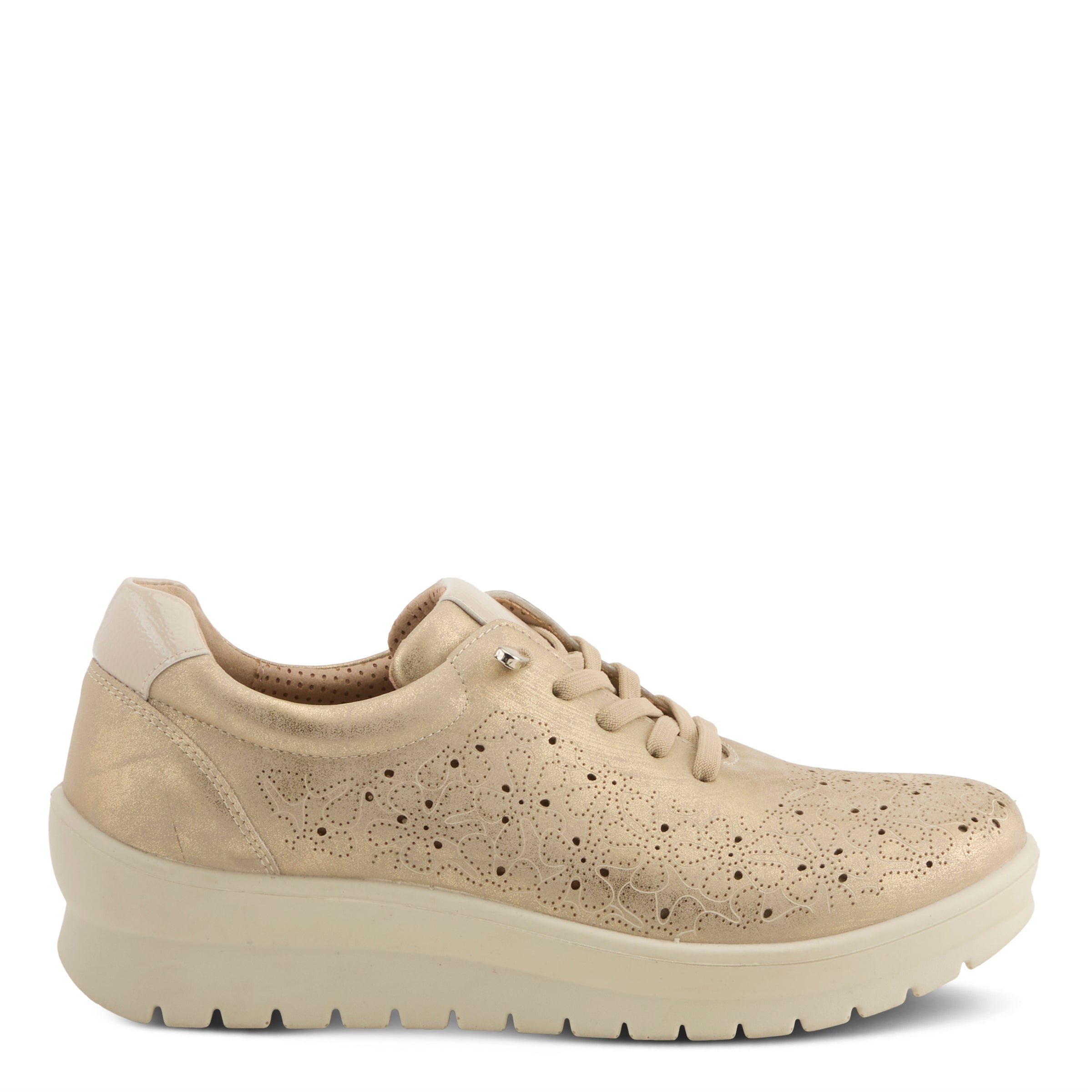 Flexus FLEXUS RAYFIELD SNEAKERS sneaker in gold with flexible sole