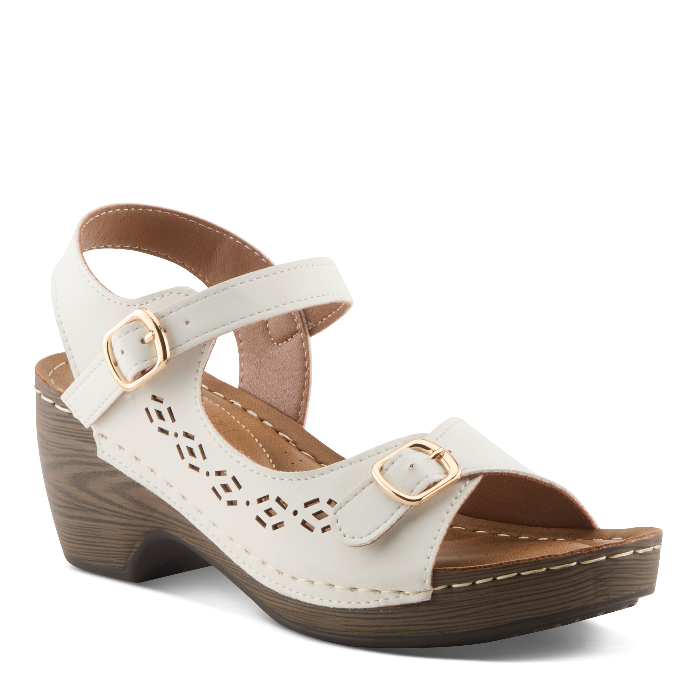 Patrizia PATRIZIA SHANTAY SANDALS sandal in white with stylish fashion design