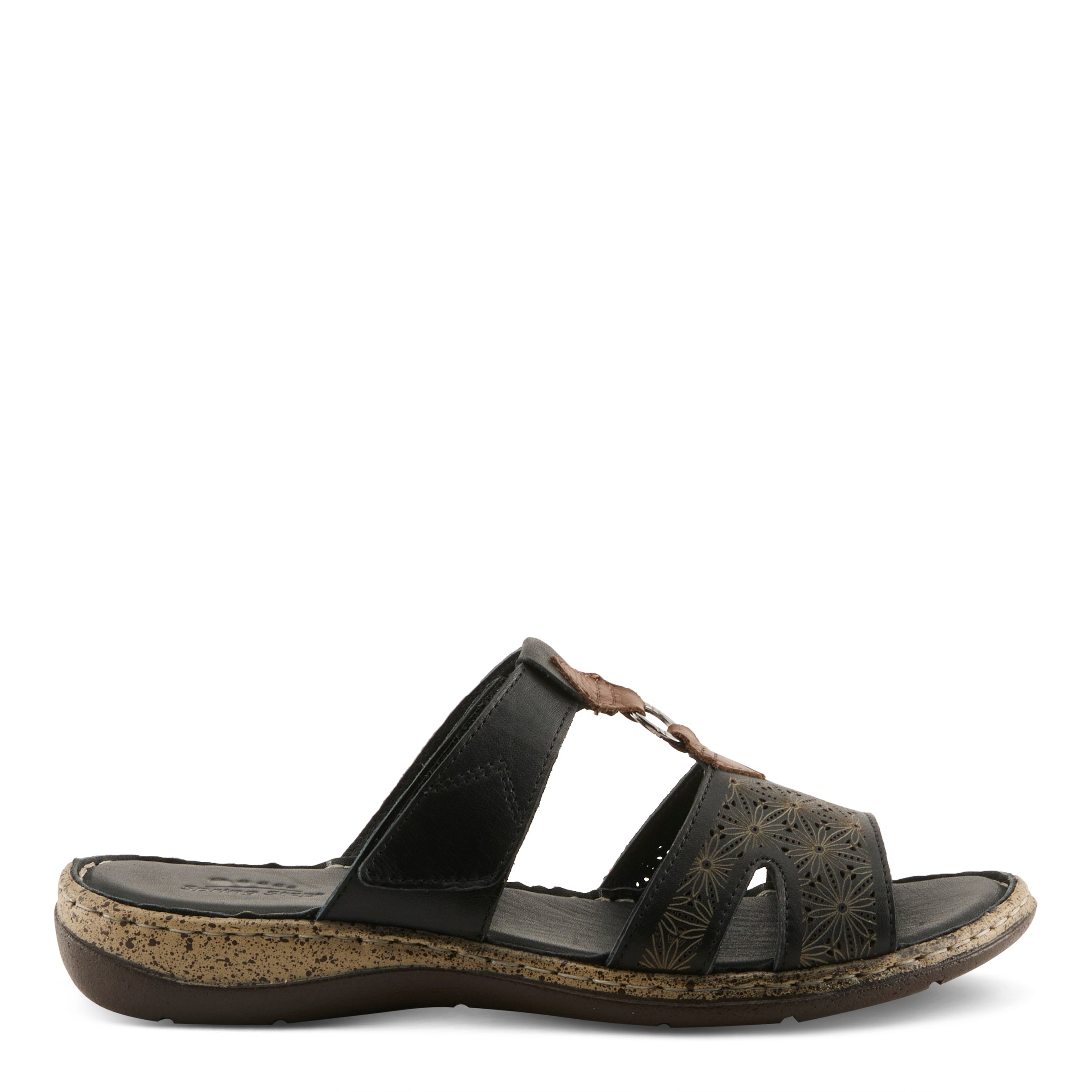 Spring Step SPRING STEP VIRELLE SANDALS sandal in black with comfortable everyday design