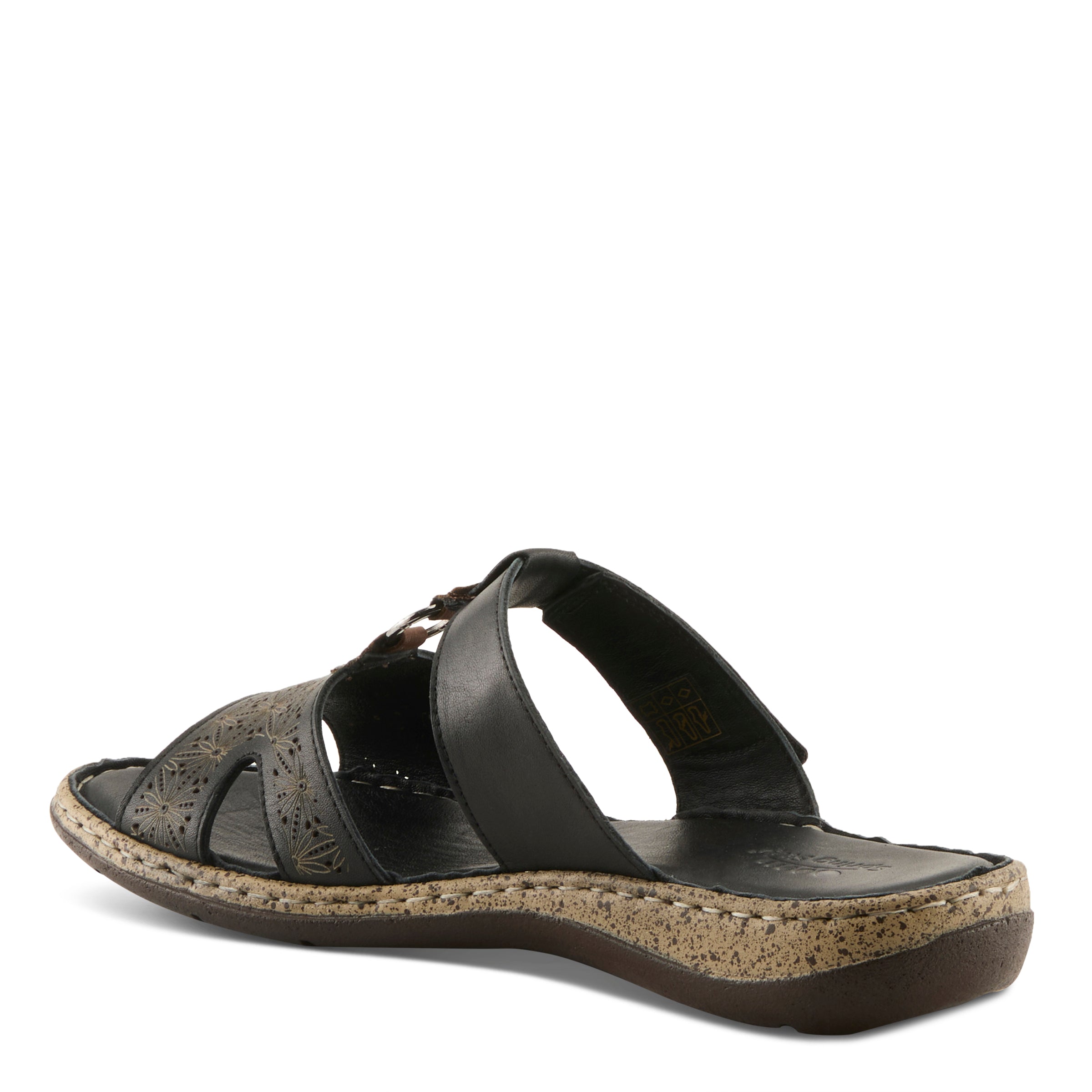 Spring Step SPRING STEP VIRELLE SANDALS sandal in black with comfortable everyday design