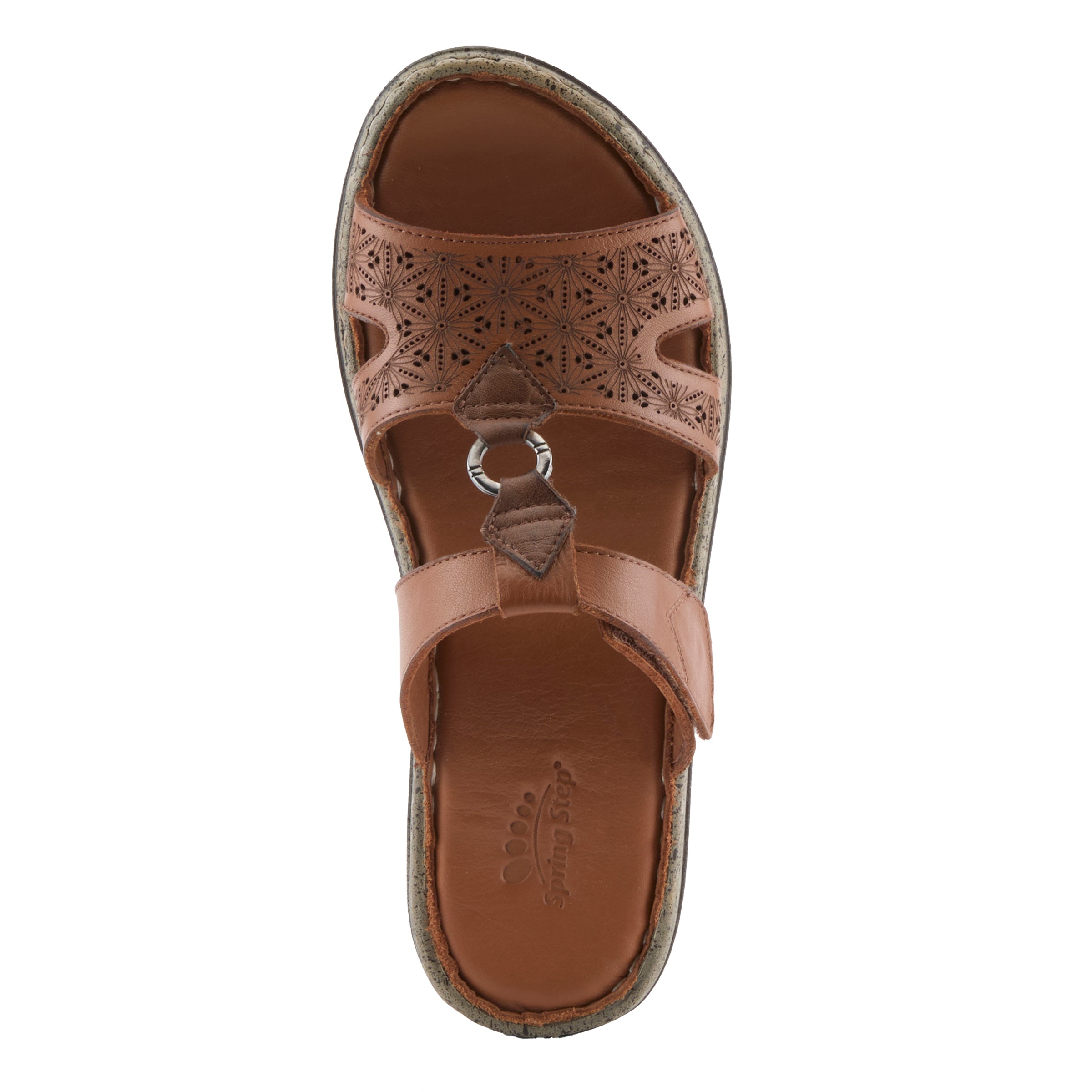 Spring Step SPRING STEP VIRELLE SANDALS sandal in camel with comfortable everyday design