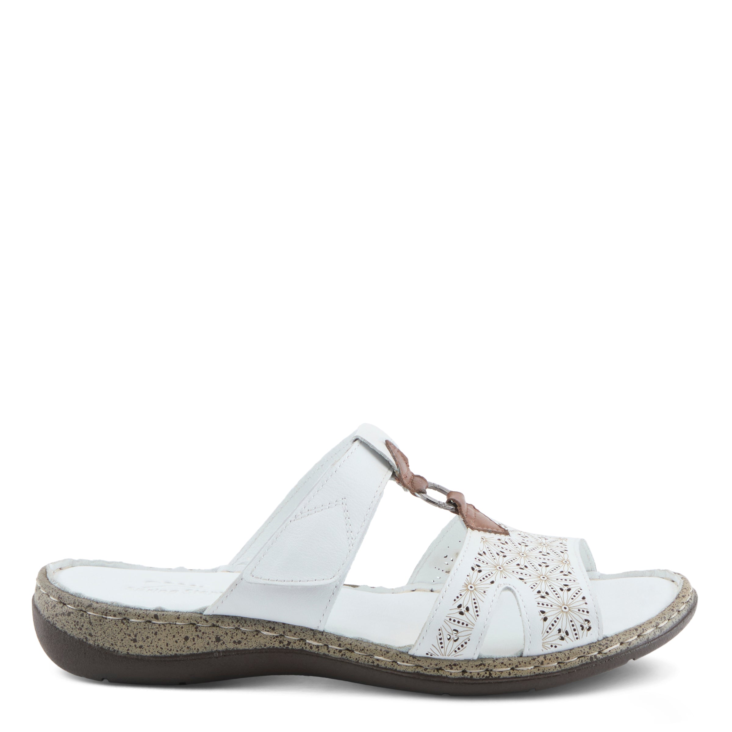 Spring Step SPRING STEP VIRELLE SANDALS sandal in white with comfortable everyday design