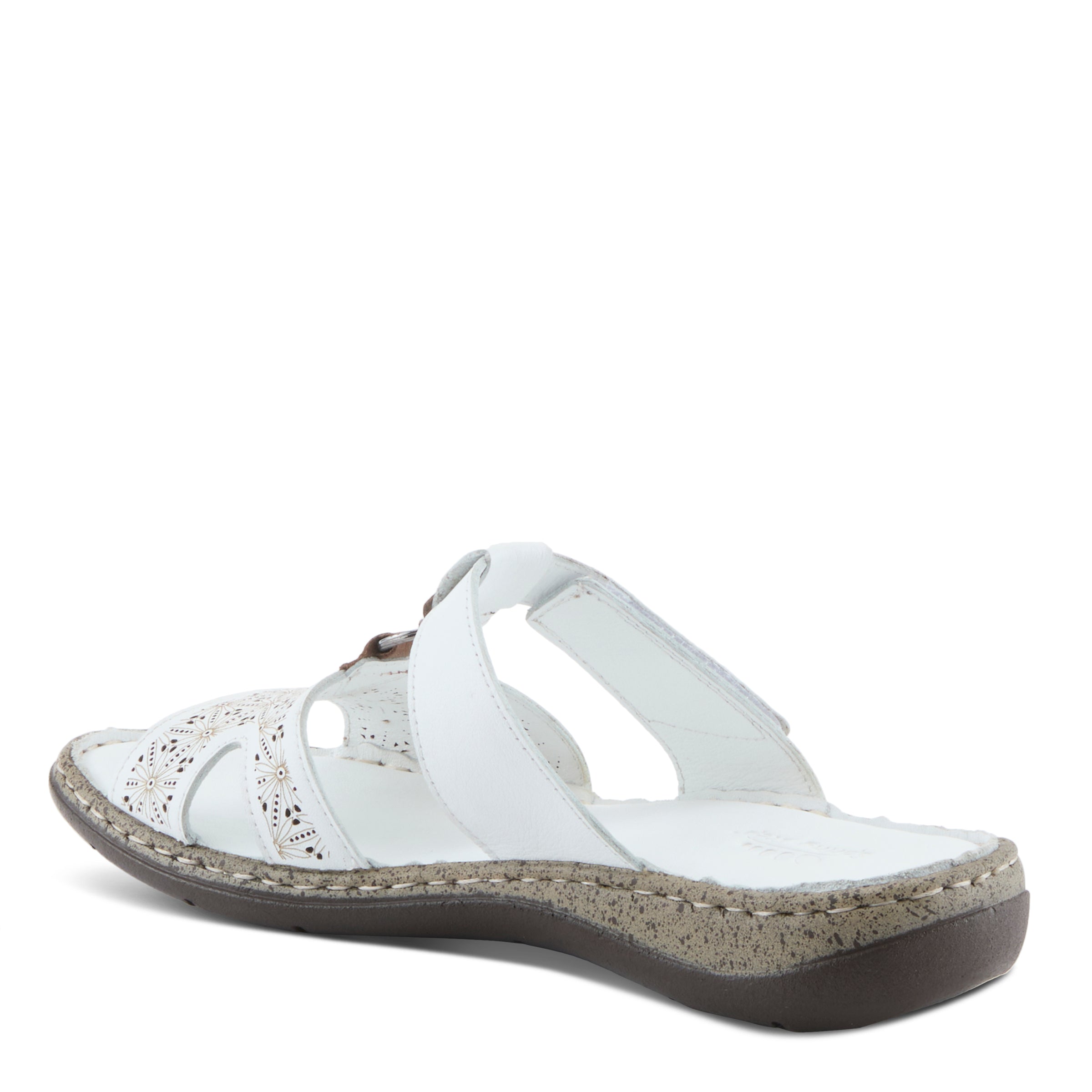 Spring Step SPRING STEP VIRELLE SANDALS sandal in white with comfortable everyday design